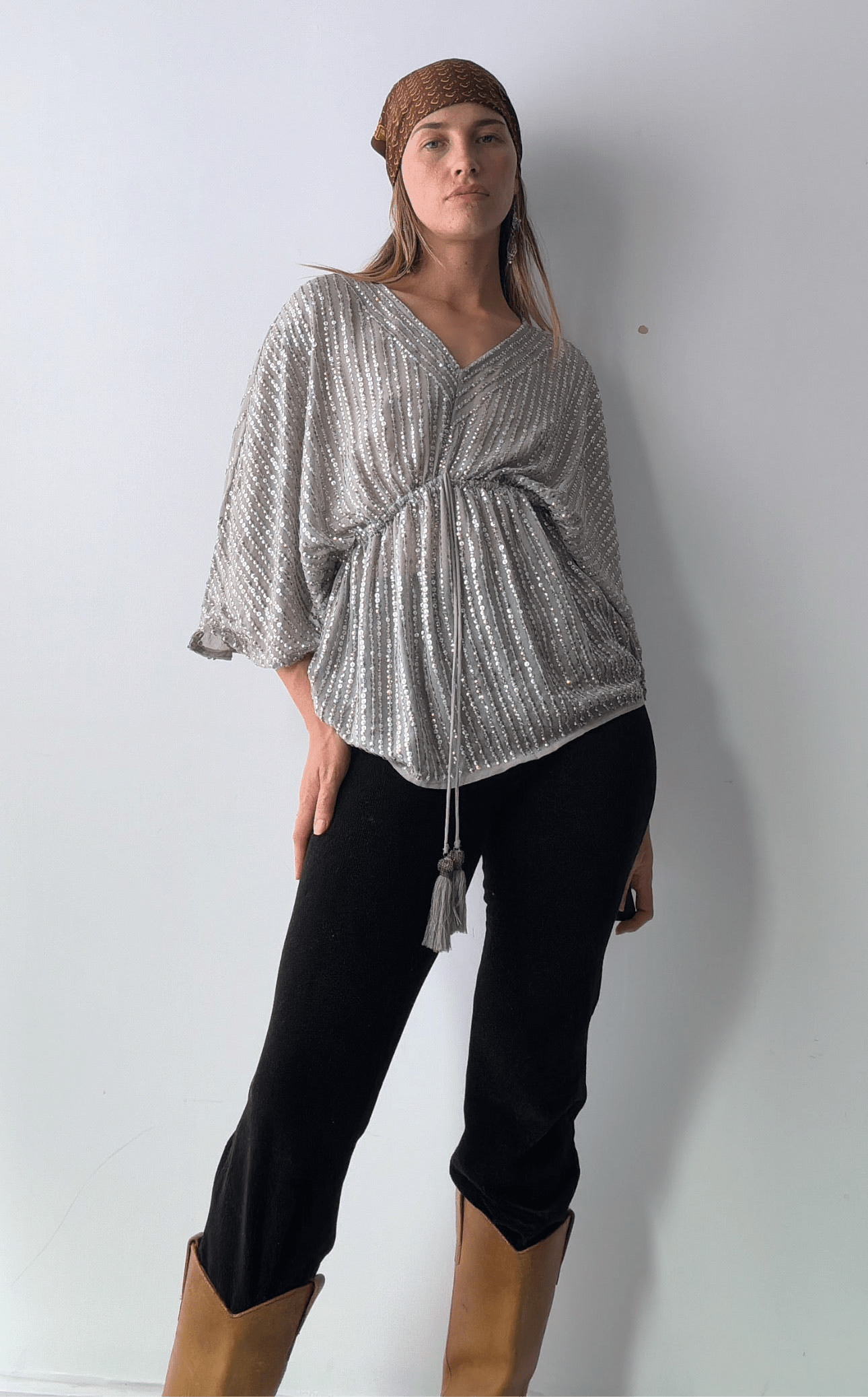 River Island Tops Moon And Stars Batwing Top