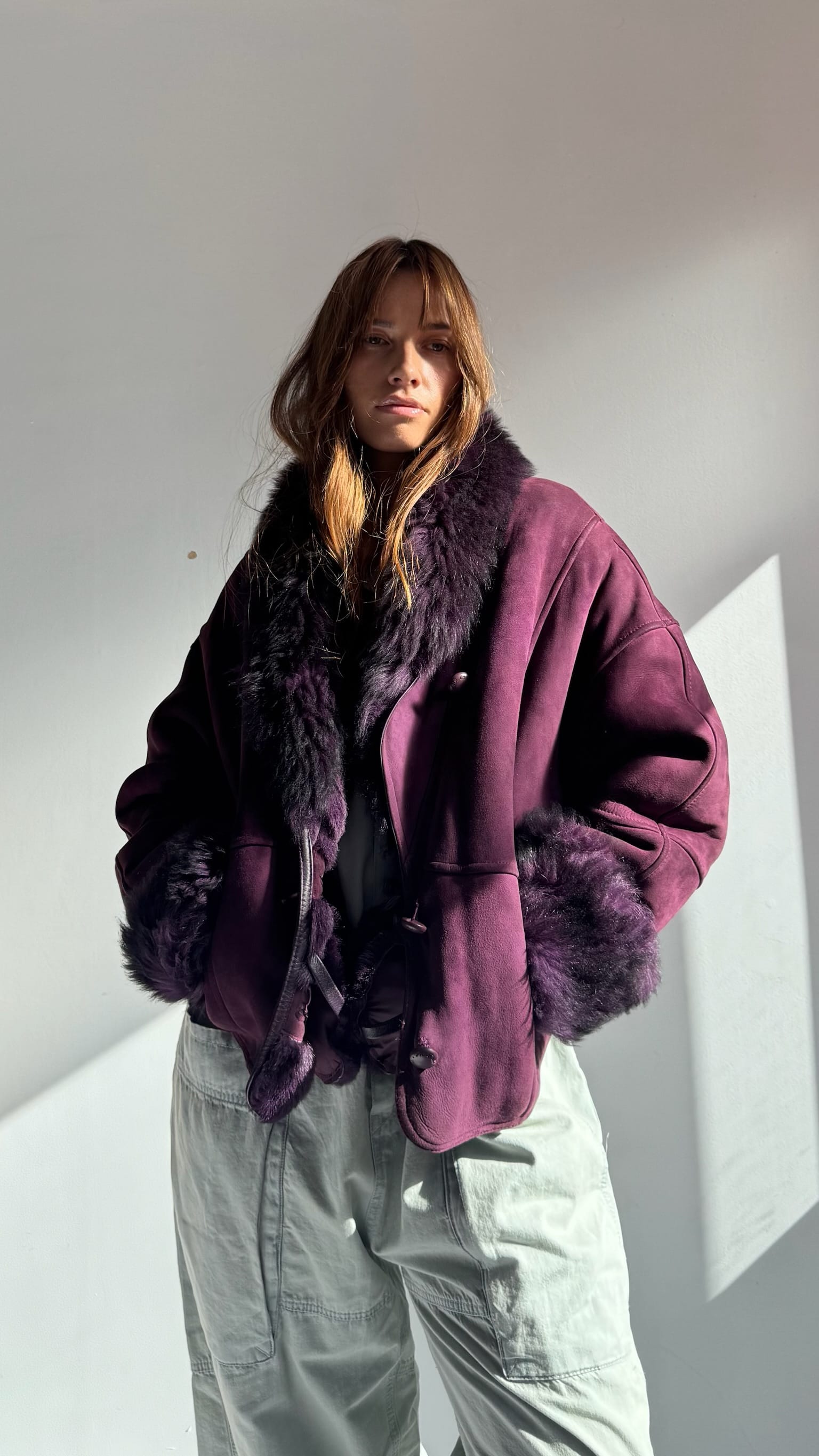 Sascha Jacket Vintage Sascha Shearling