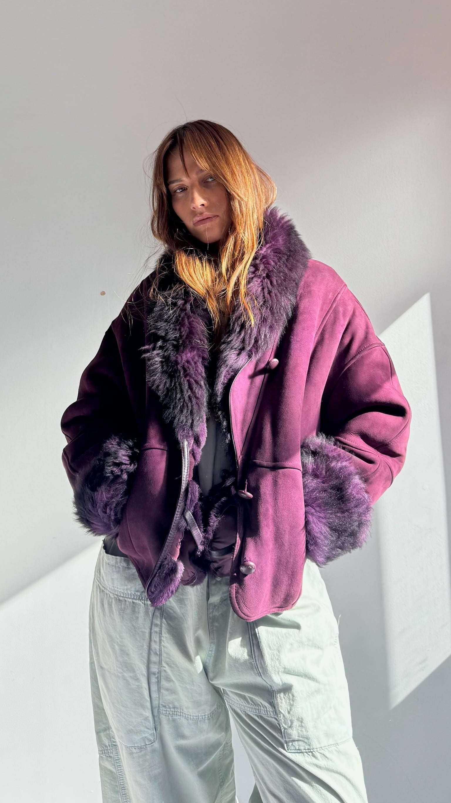 Sascha Jacket Vintage Sascha Shearling