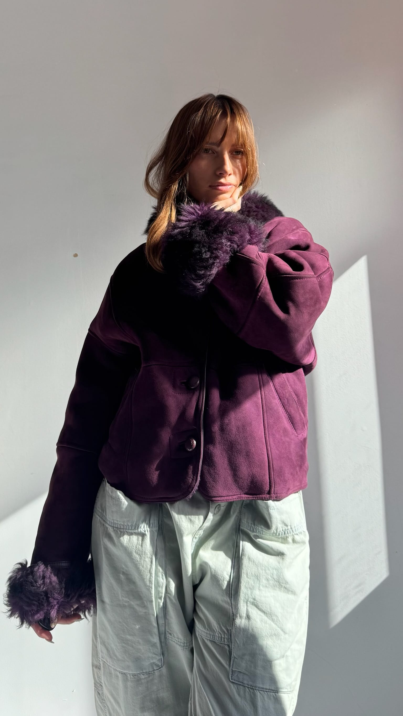 Sascha Jacket Vintage Sascha Shearling