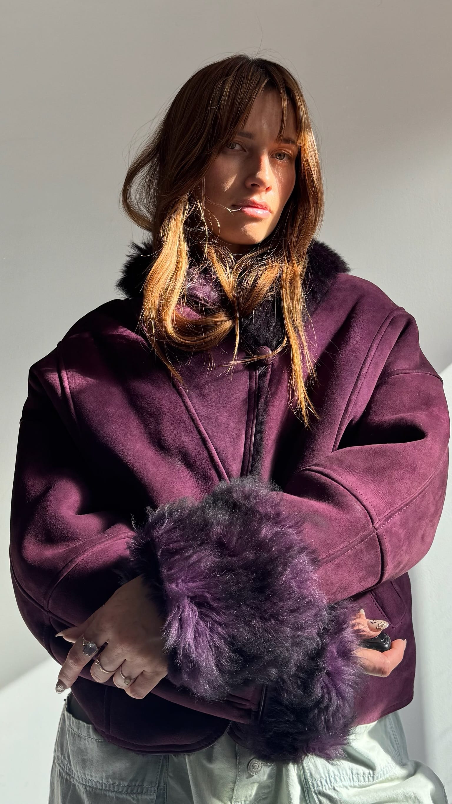 Sascha Jacket Vintage Sascha Shearling