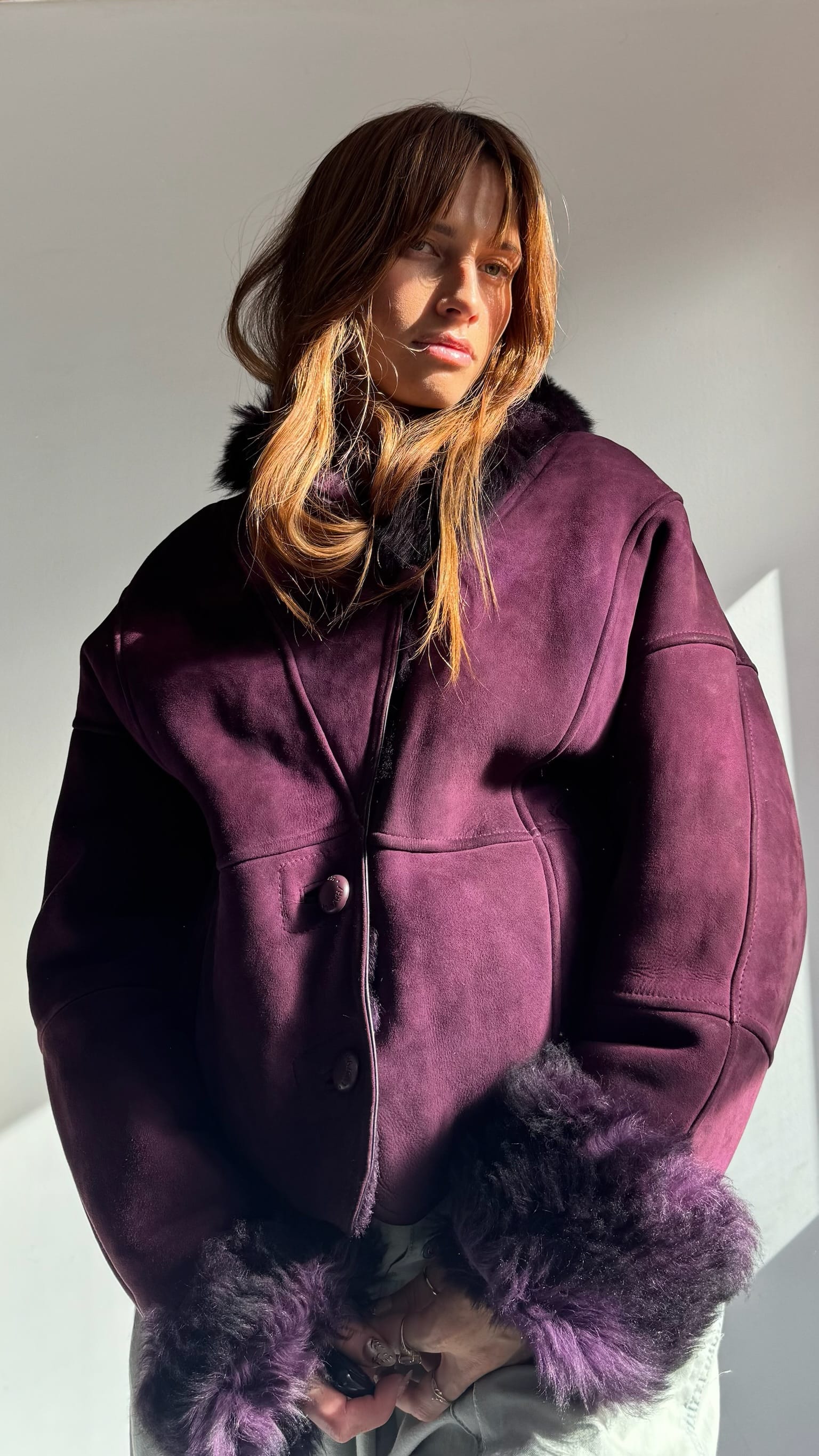 Sascha Jacket Vintage Sascha Shearling