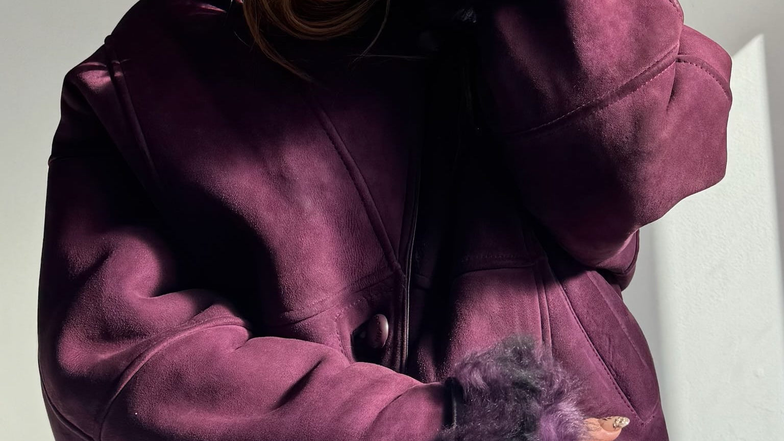 Sascha Jacket Vintage Sascha Shearling