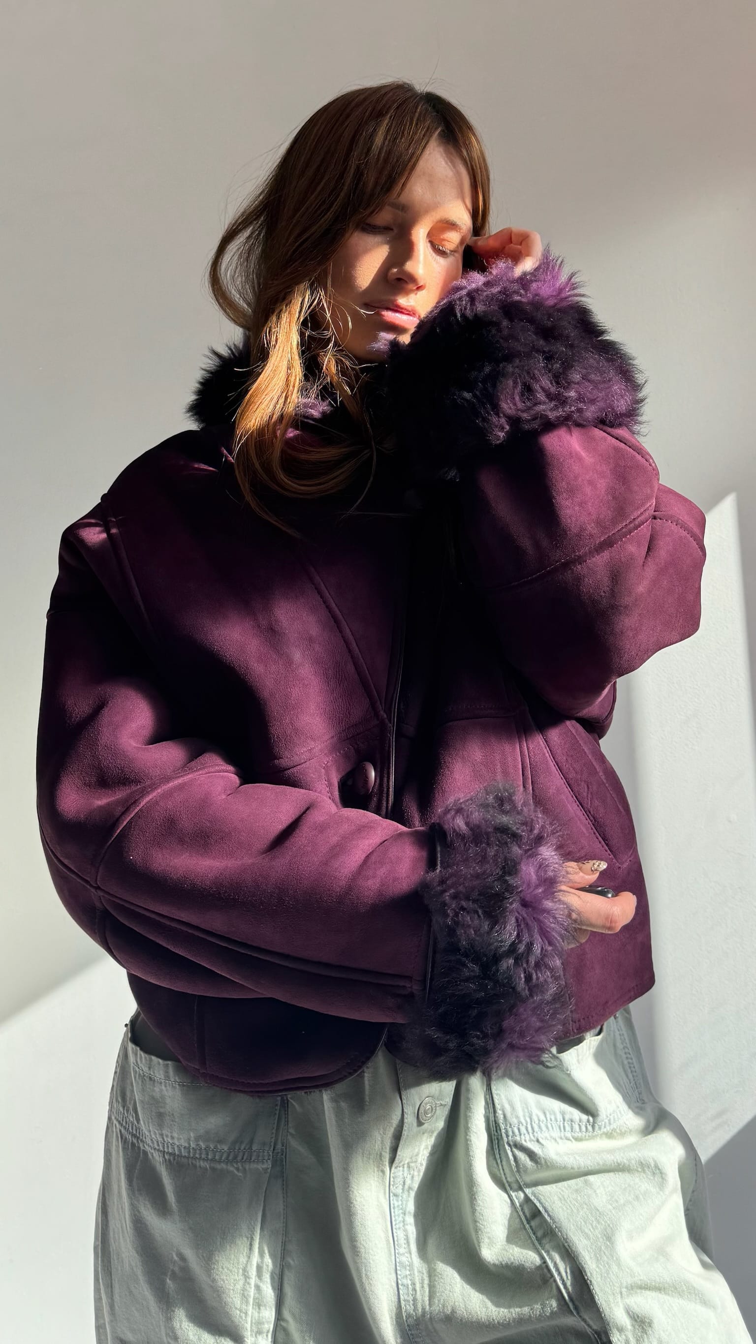 Sascha Jacket Vintage Sascha Shearling