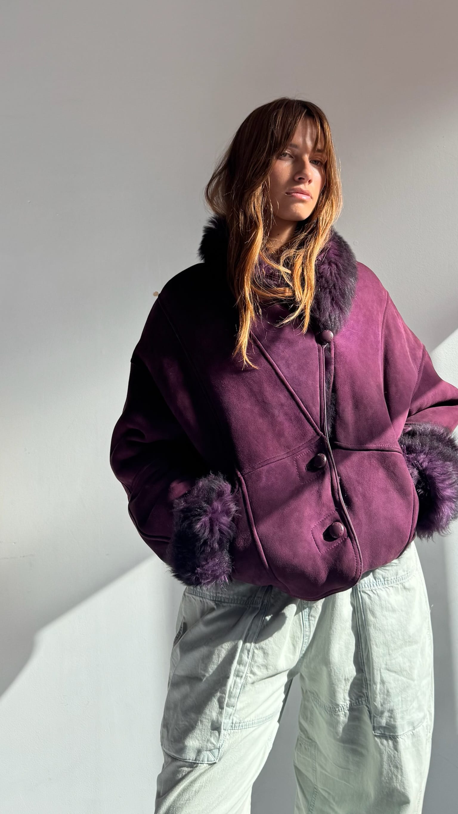 Sascha Jacket Vintage Sascha Shearling