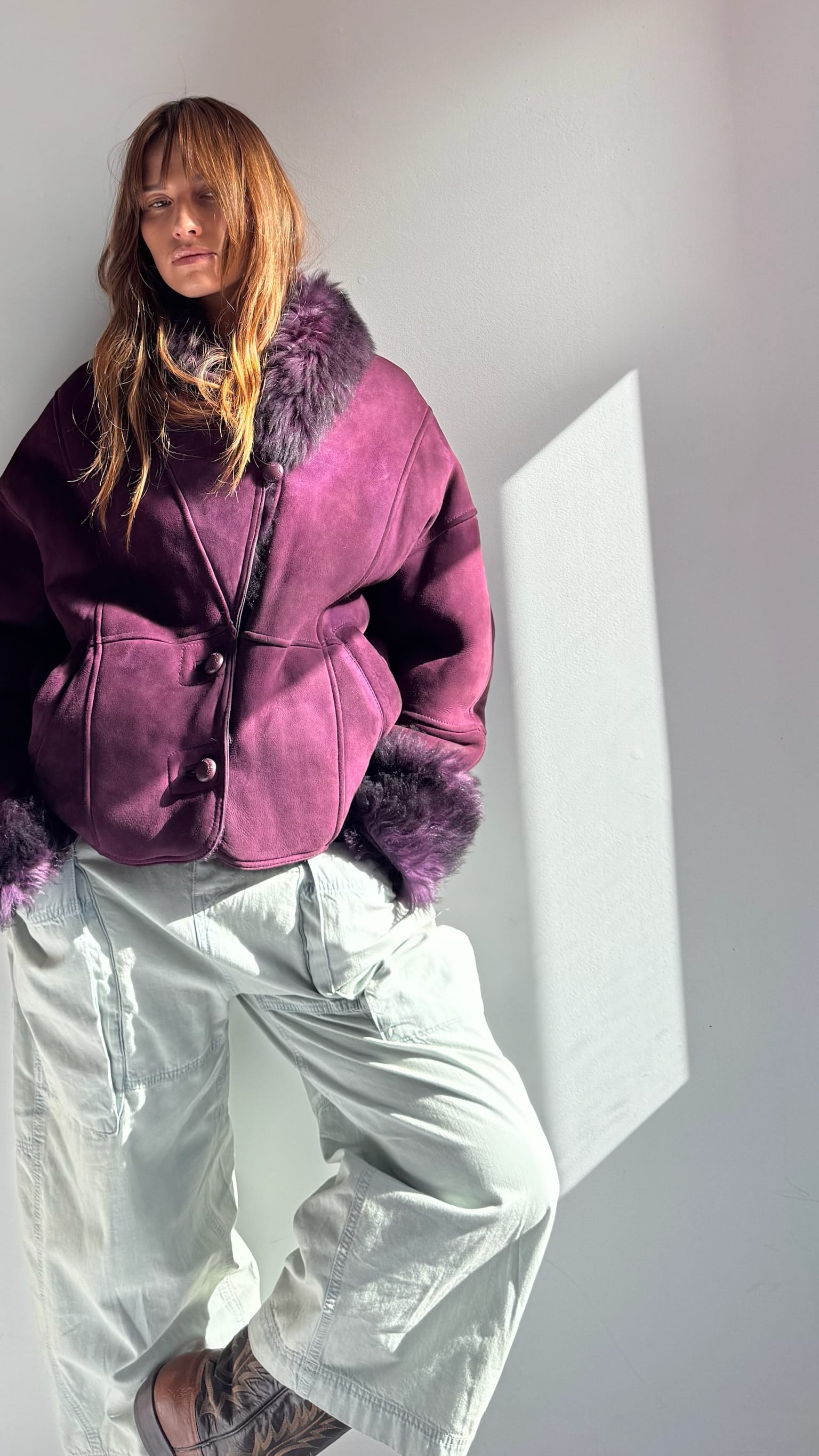 Sascha Jacket Vintage Sascha Shearling