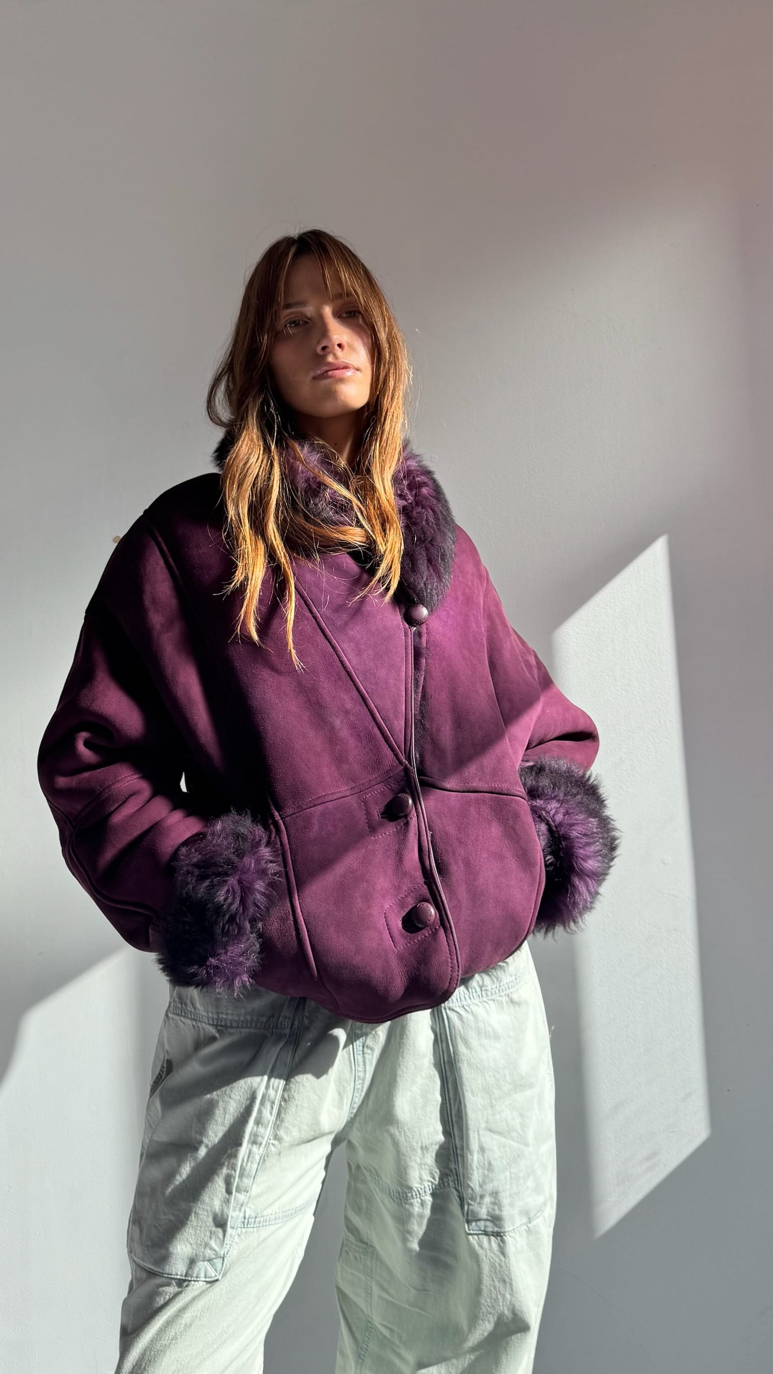 Sascha Jacket Vintage Sascha Shearling