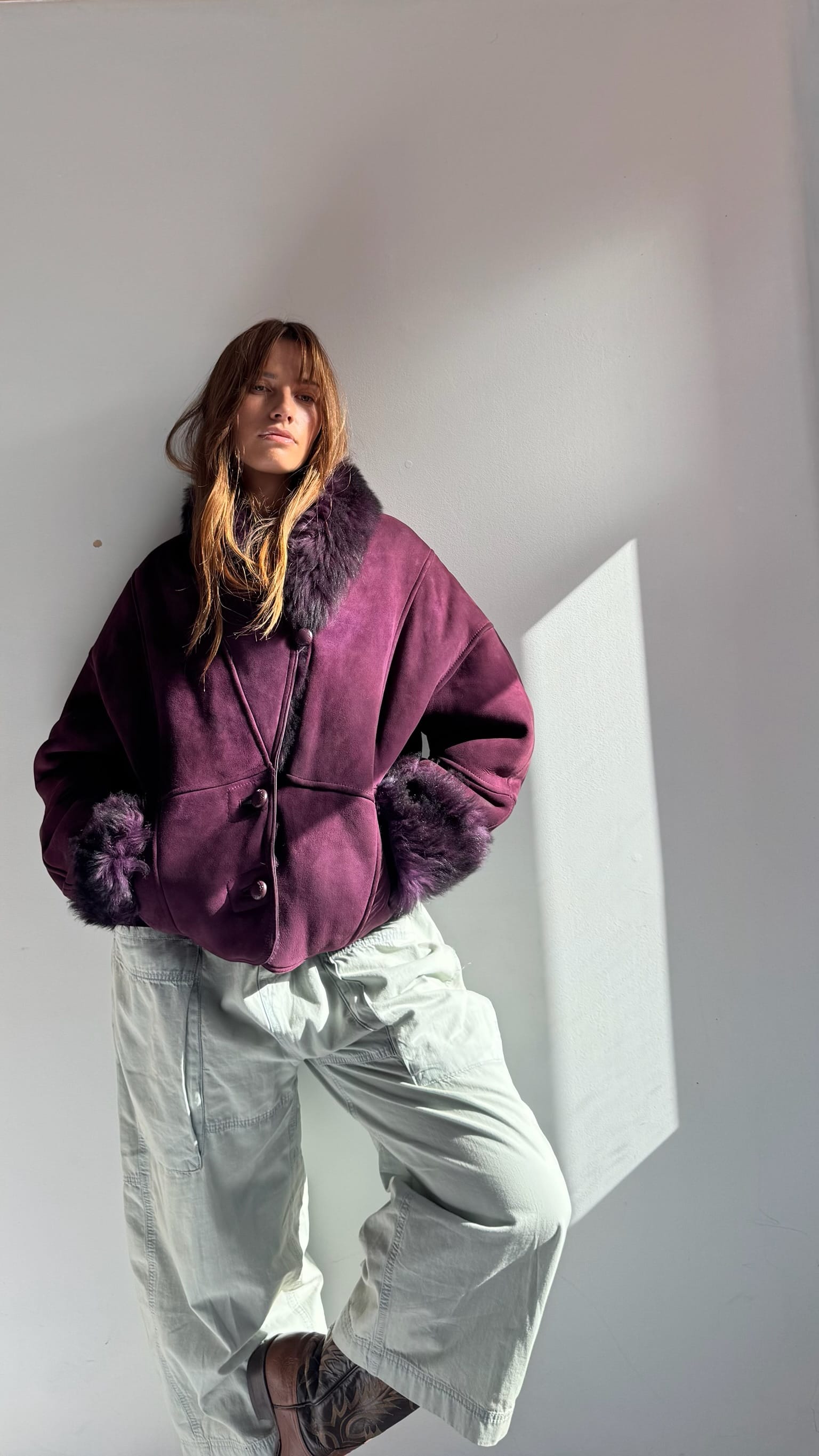Sascha Jacket Vintage Sascha Shearling