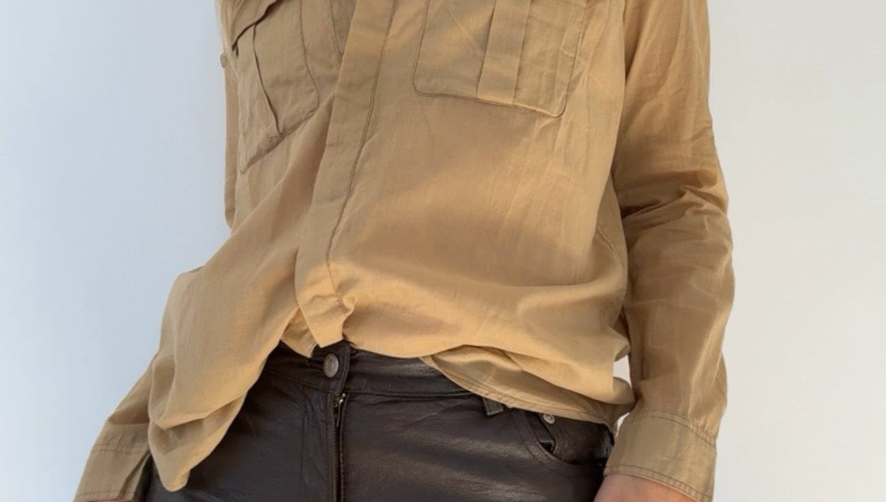 Scotch & Soda Shirt Scotch & Soda Safari Shirt Mustard