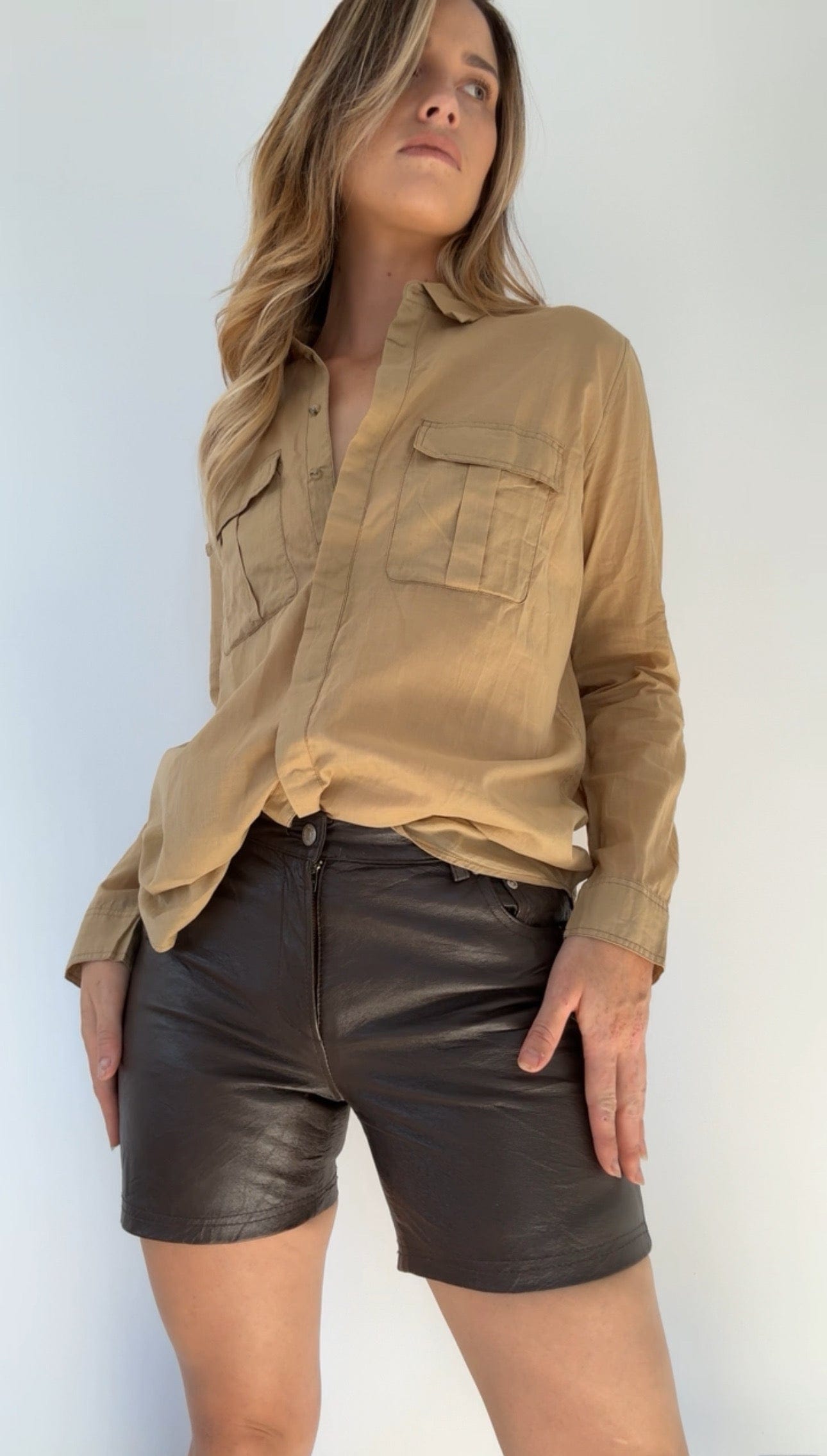 Scotch & Soda Shirt Scotch & Soda Safari Shirt Mustard