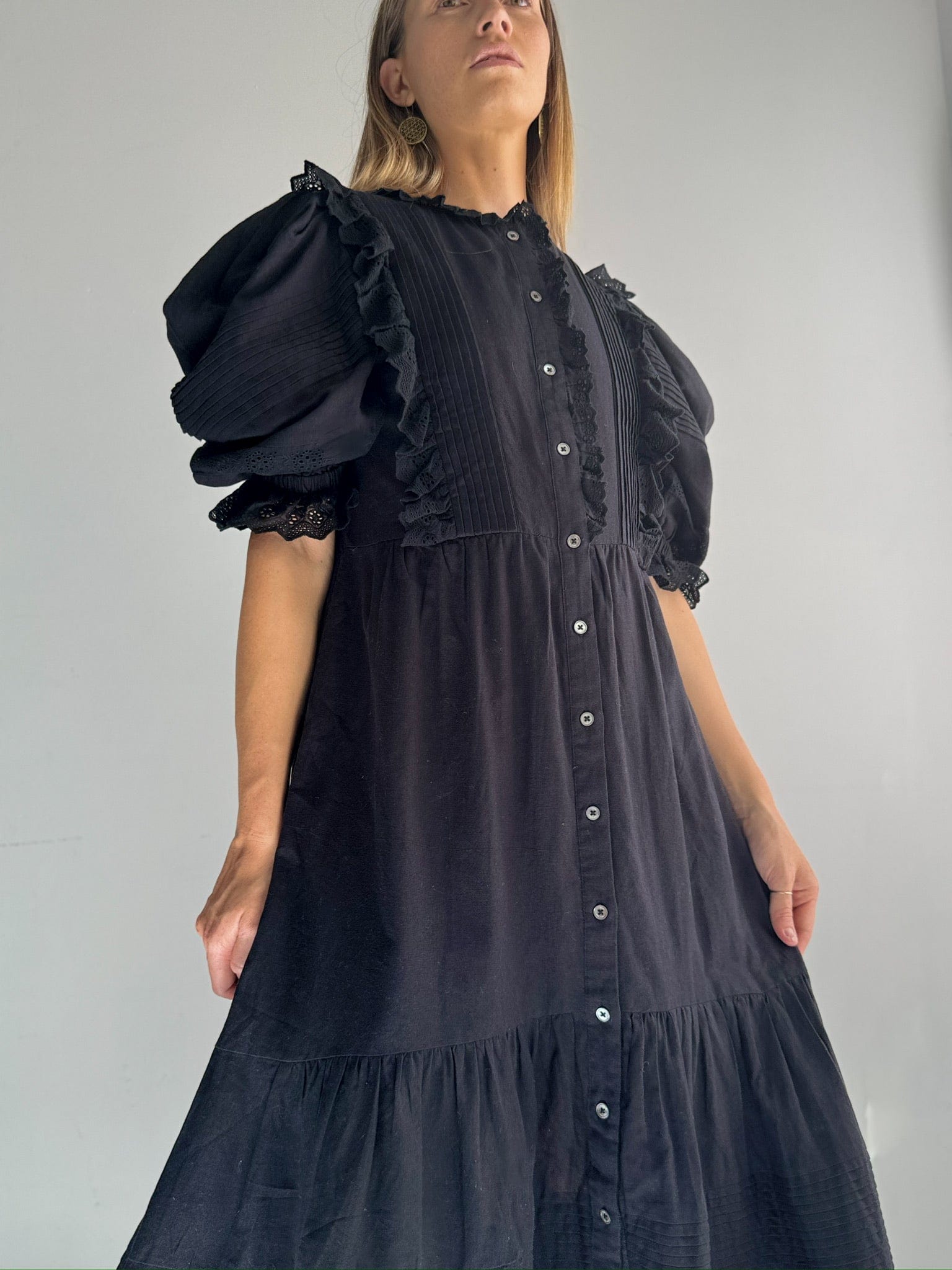 Sea New York Dress High Priestess Black Lace Dress