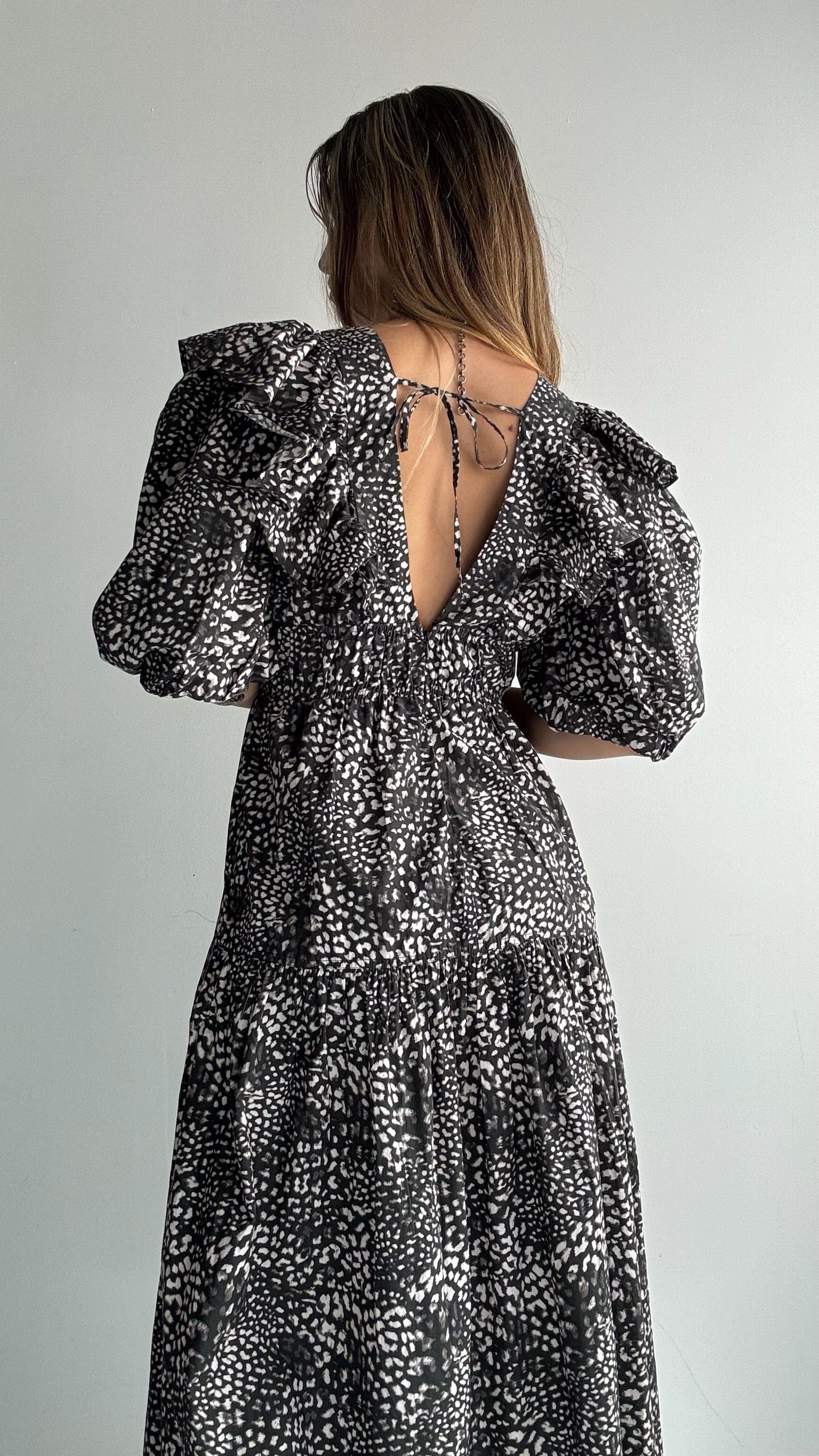Sea New York Sea NY Big Game Leopard Dress Black