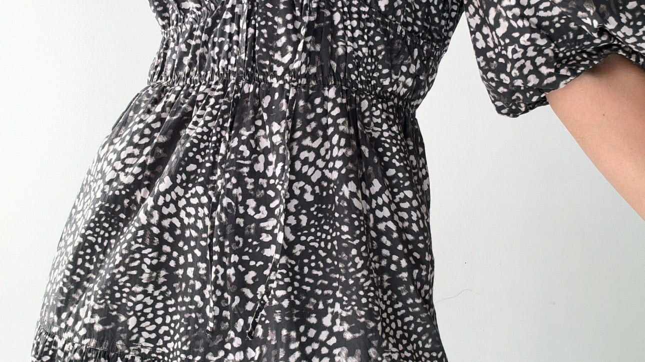 Sea New York Sea NY Big Game Leopard Dress Black