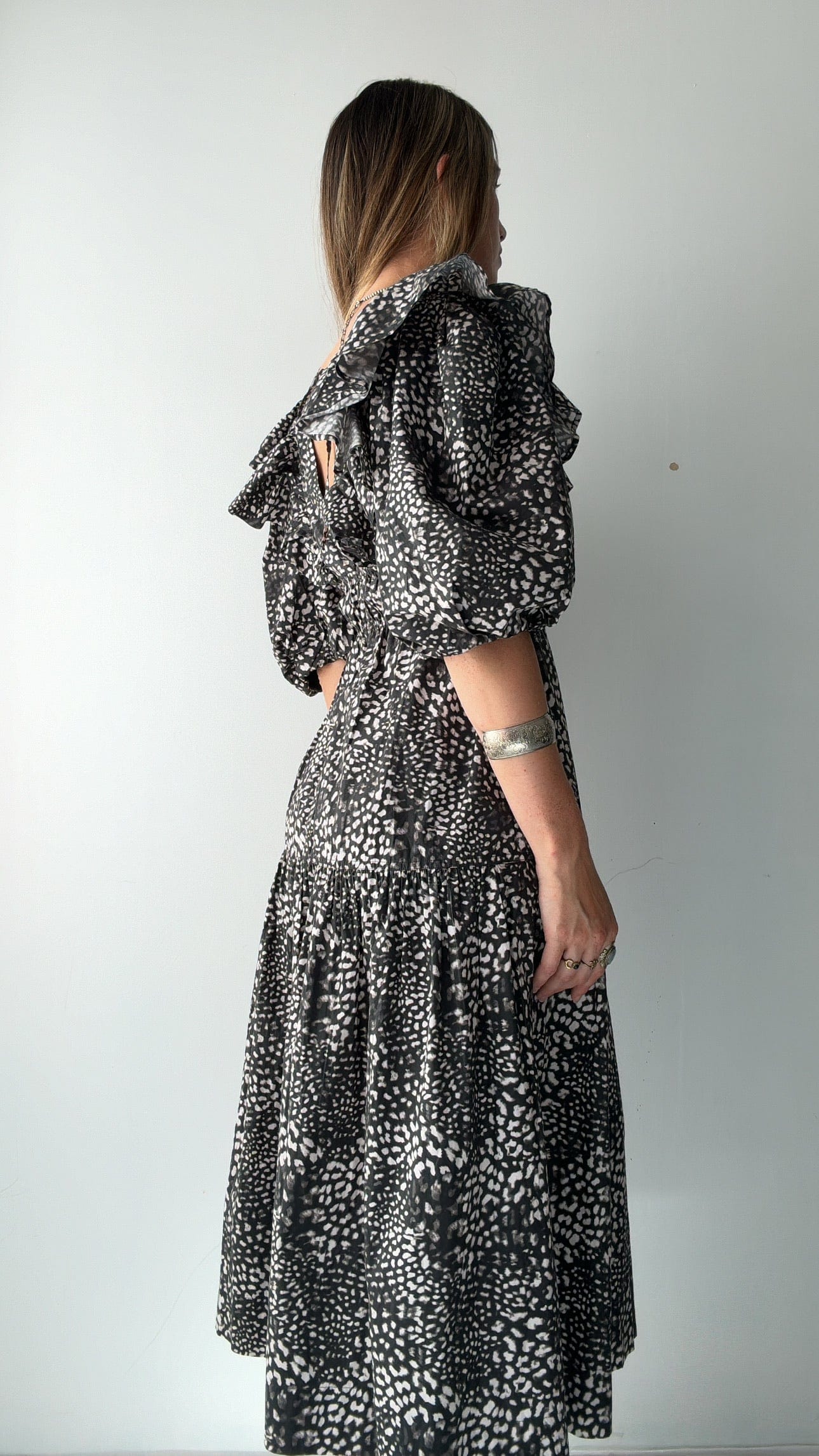 Sea New York Sea NY Big Game Leopard Dress Black