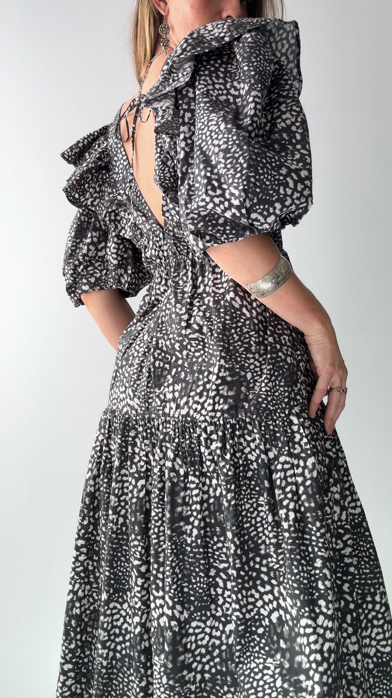 Sea New York Sea NY Big Game Leopard Dress Black