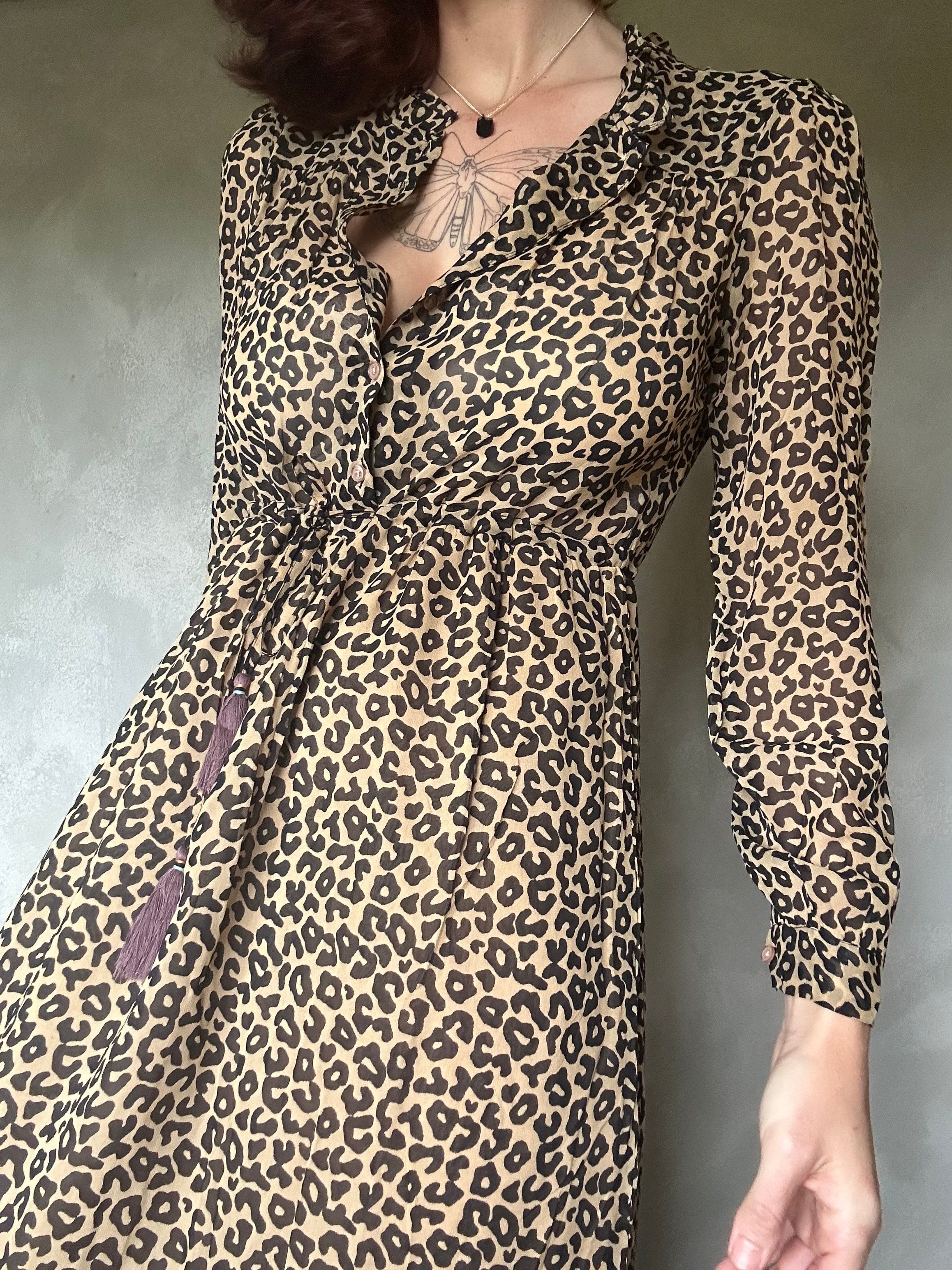 Sea New York Sea NY Leopard Maxi Dress