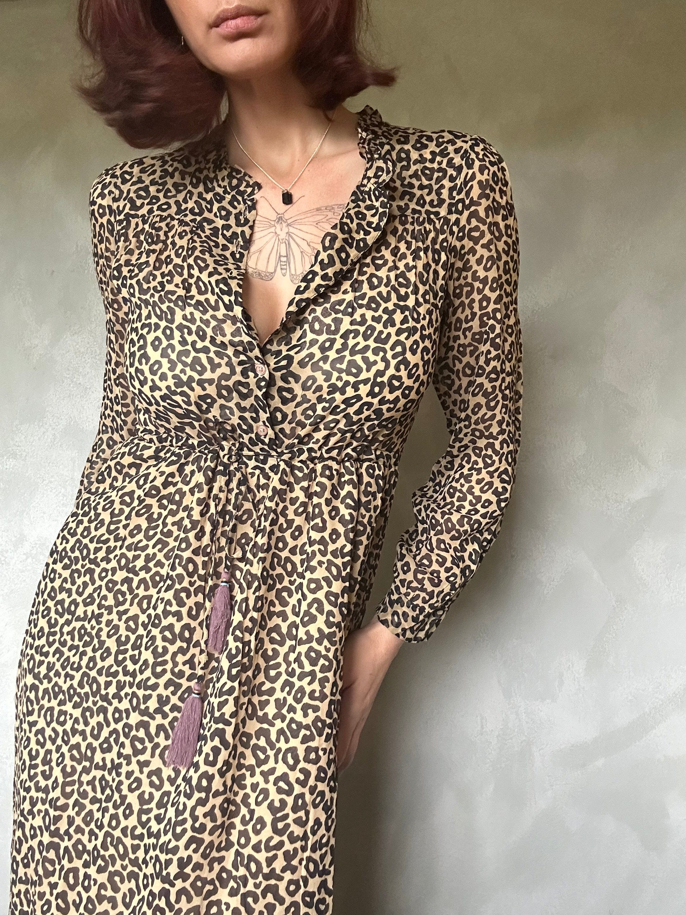 Sea New York Sea NY Leopard Maxi Dress