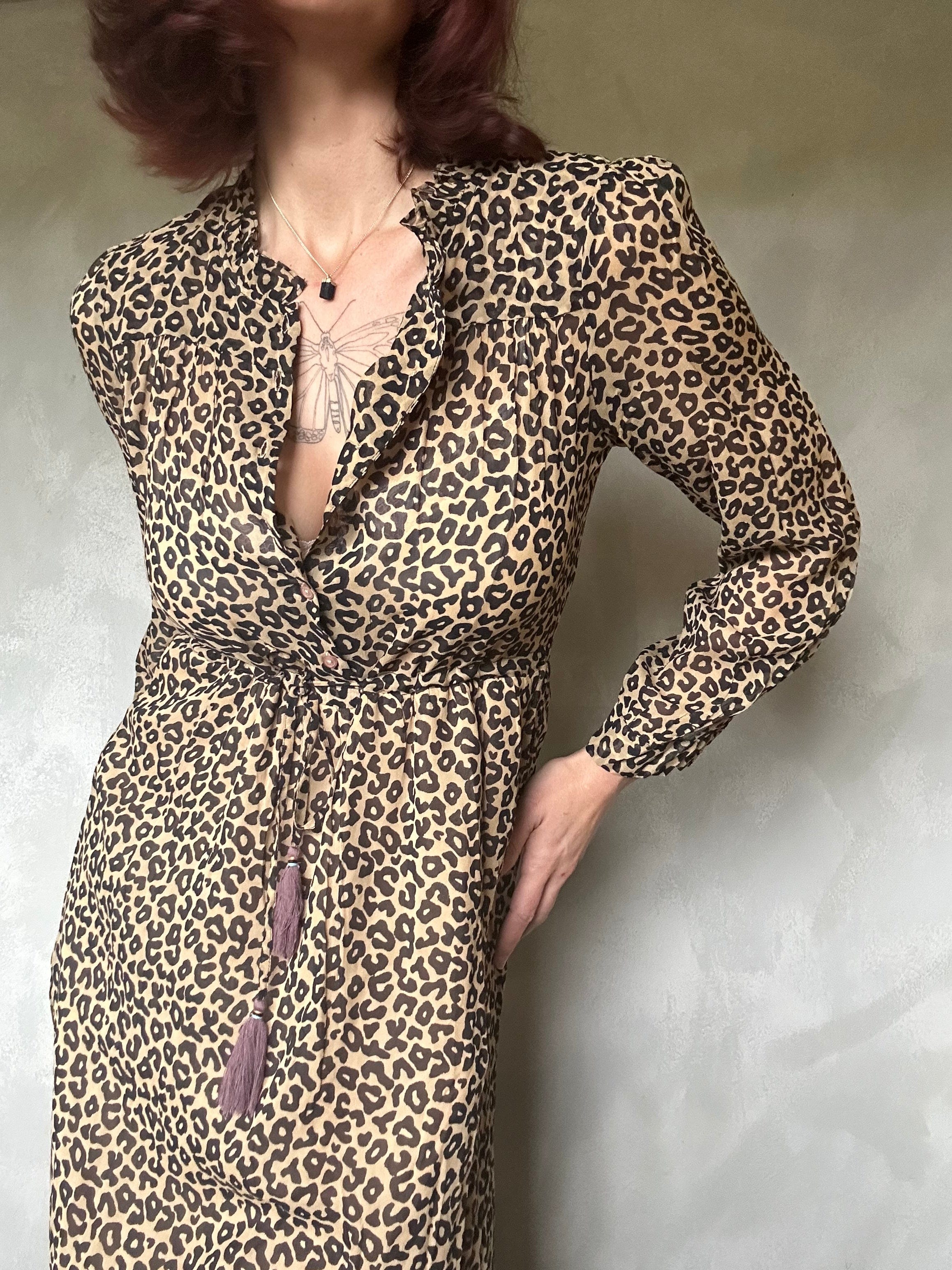 Sea New York Sea NY Leopard Maxi Dress