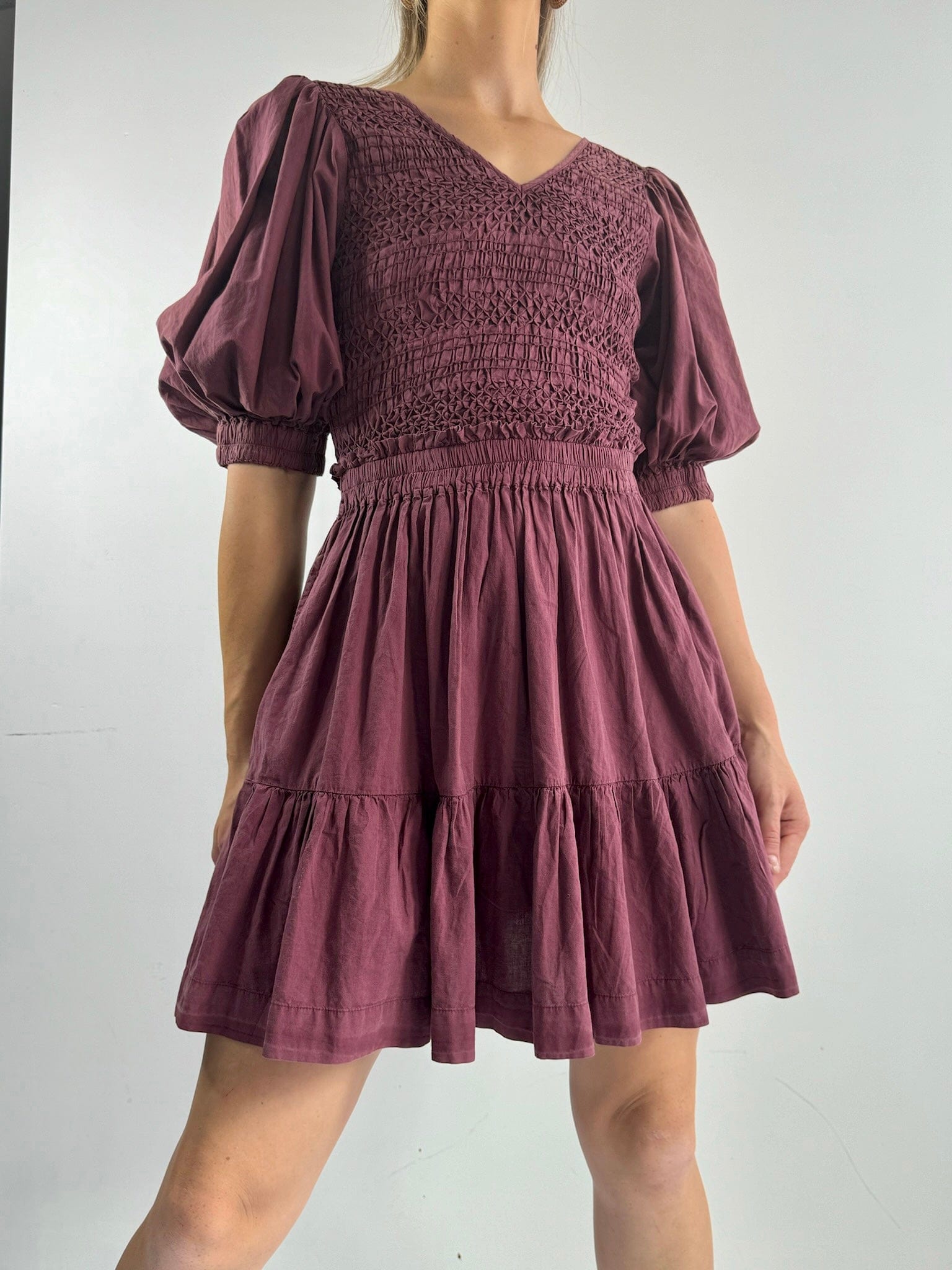 Sea New York Sea NY Wine Clarinet Dress