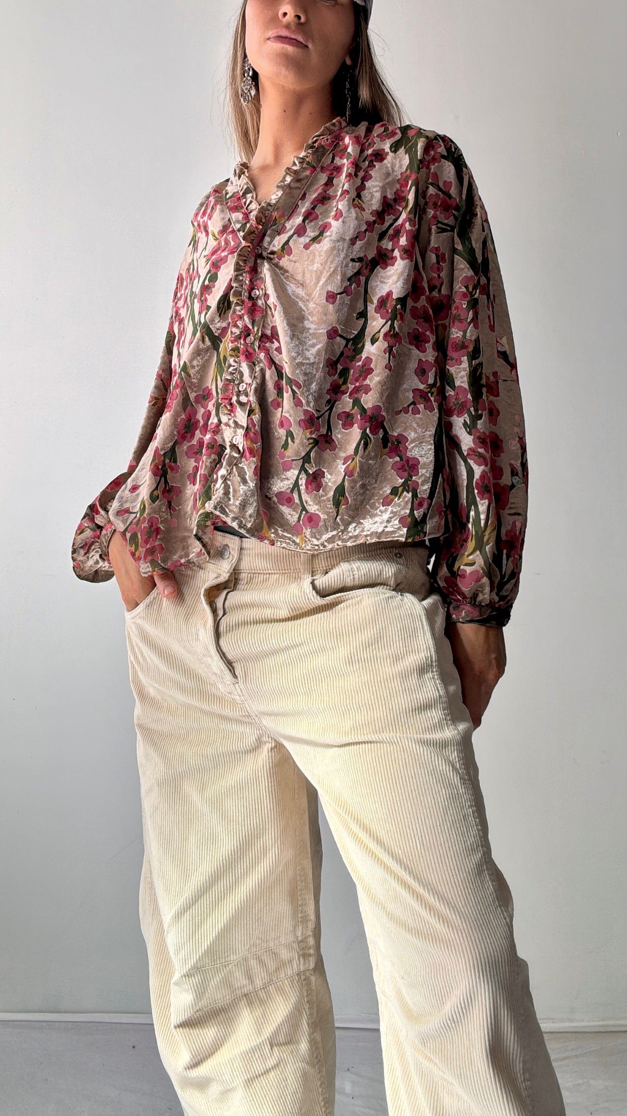 See NY Sea New York Vel Blouse