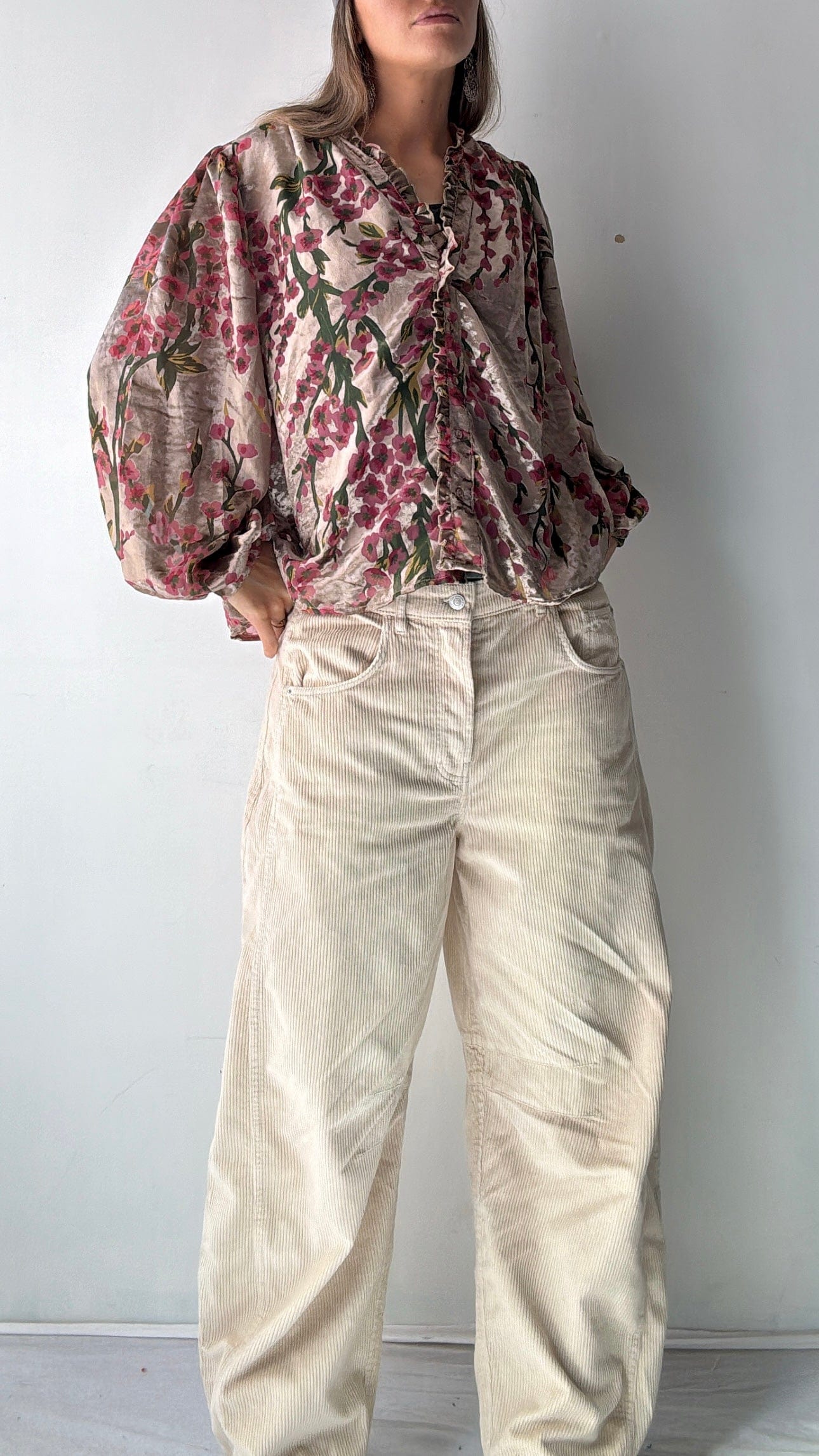 See NY Sea New York Vel Blouse