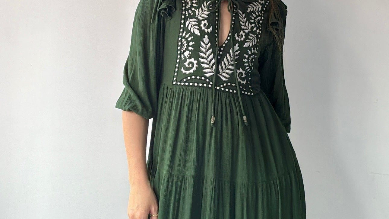 Sfera Apparel & Accessories Sfera Green Dress