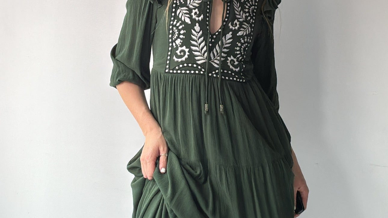 Sfera Apparel & Accessories Sfera Green Dress