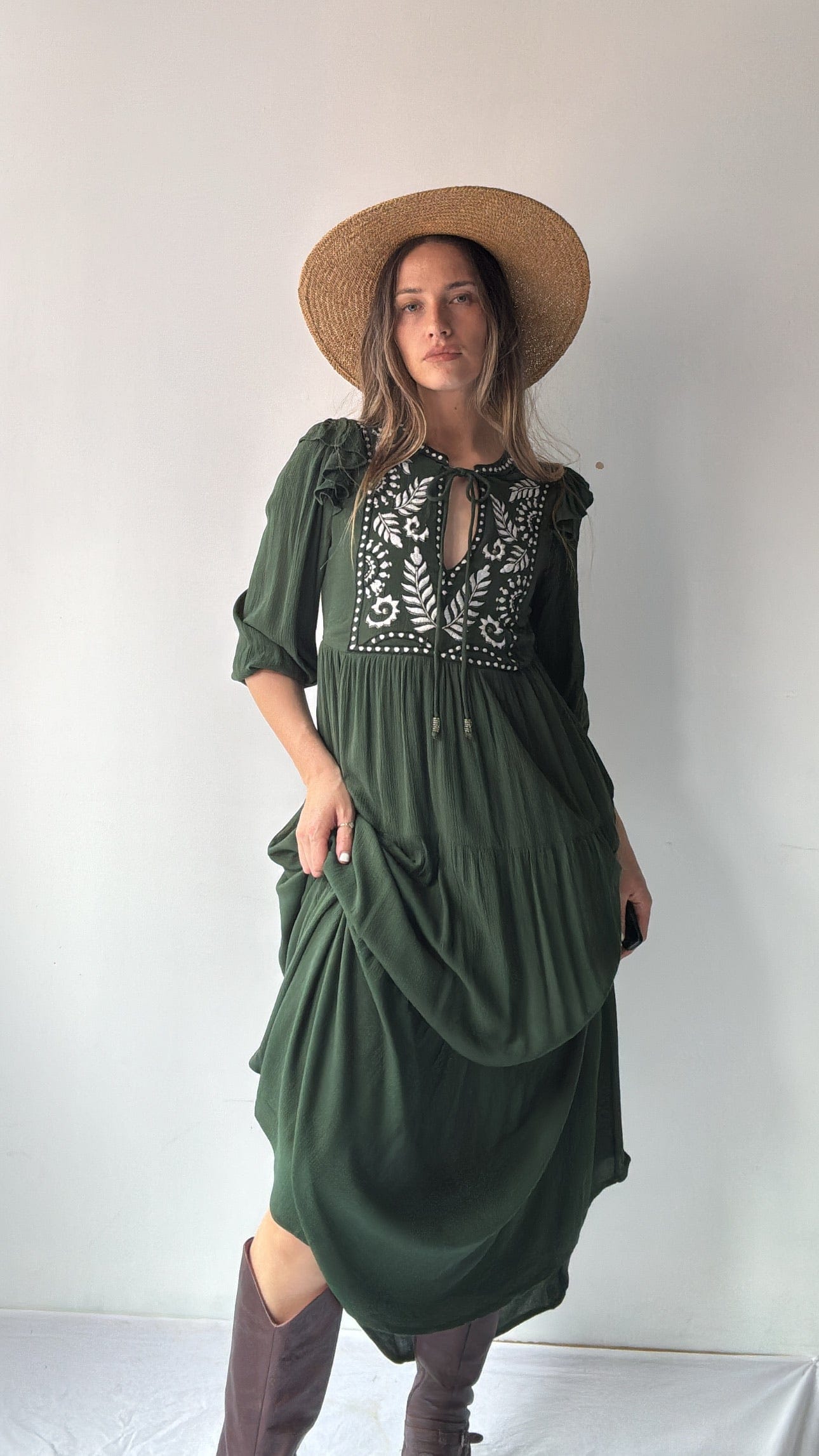 Sfera Apparel & Accessories Sfera Green Dress