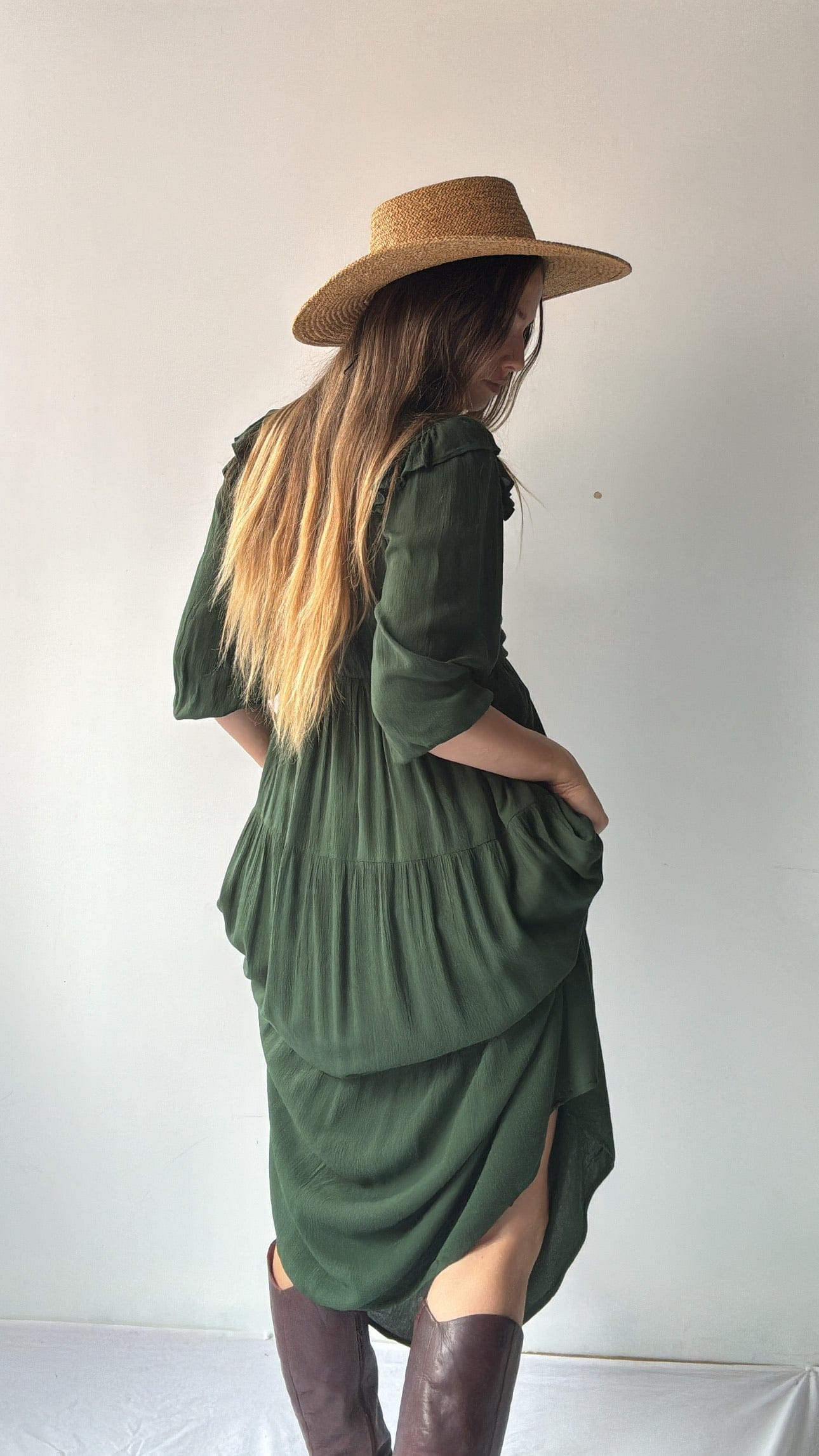 Sfera Apparel & Accessories Sfera Green Dress