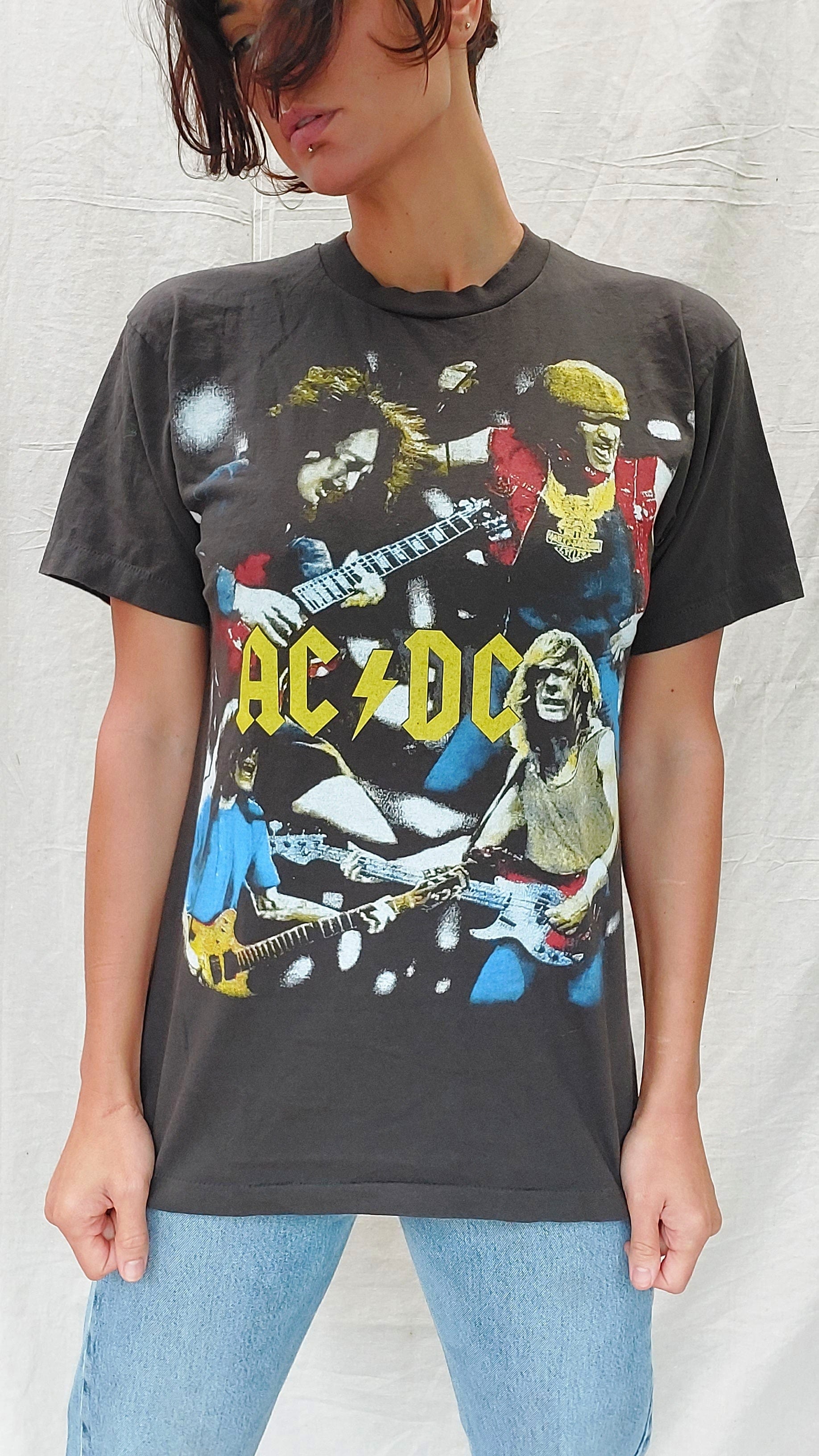 SisterGolden AC/DC Short Sleeved Tee