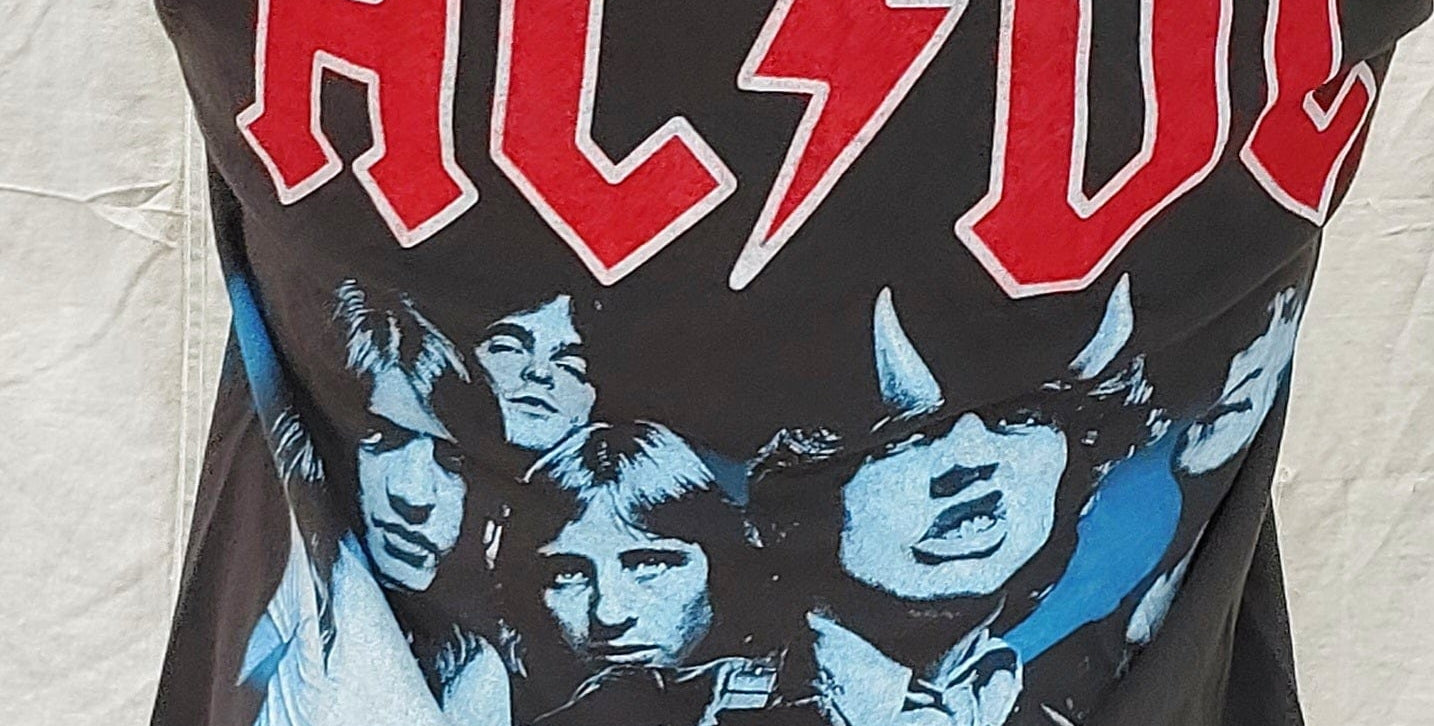 SisterGolden AC/DC Short Sleeved Tee