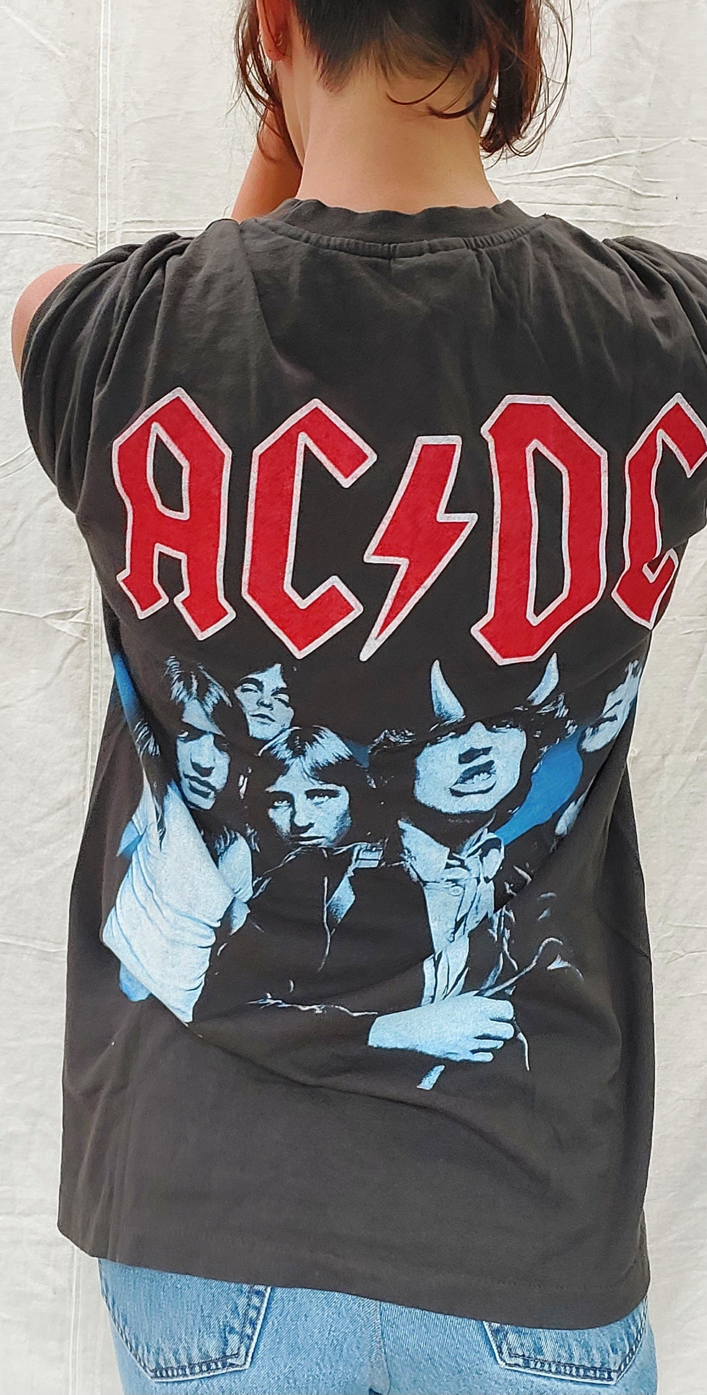 SisterGolden AC/DC Short Sleeved Tee