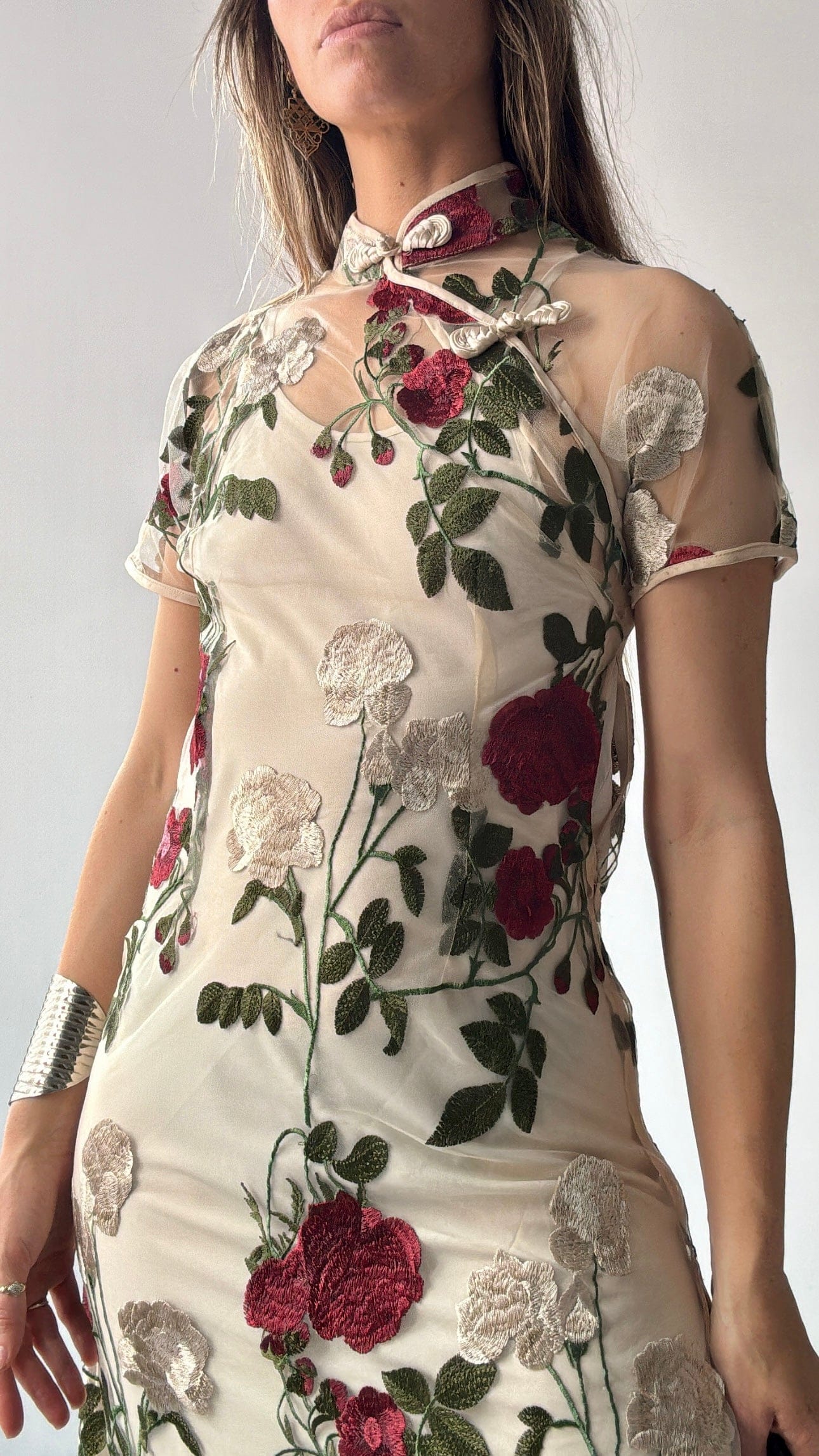 Sistergolden Alba Sheer Cheongsam