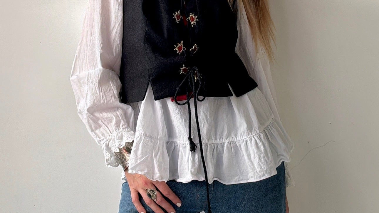 Alpentraum Vintage Corset Top, Sistergolden, Sistergolden