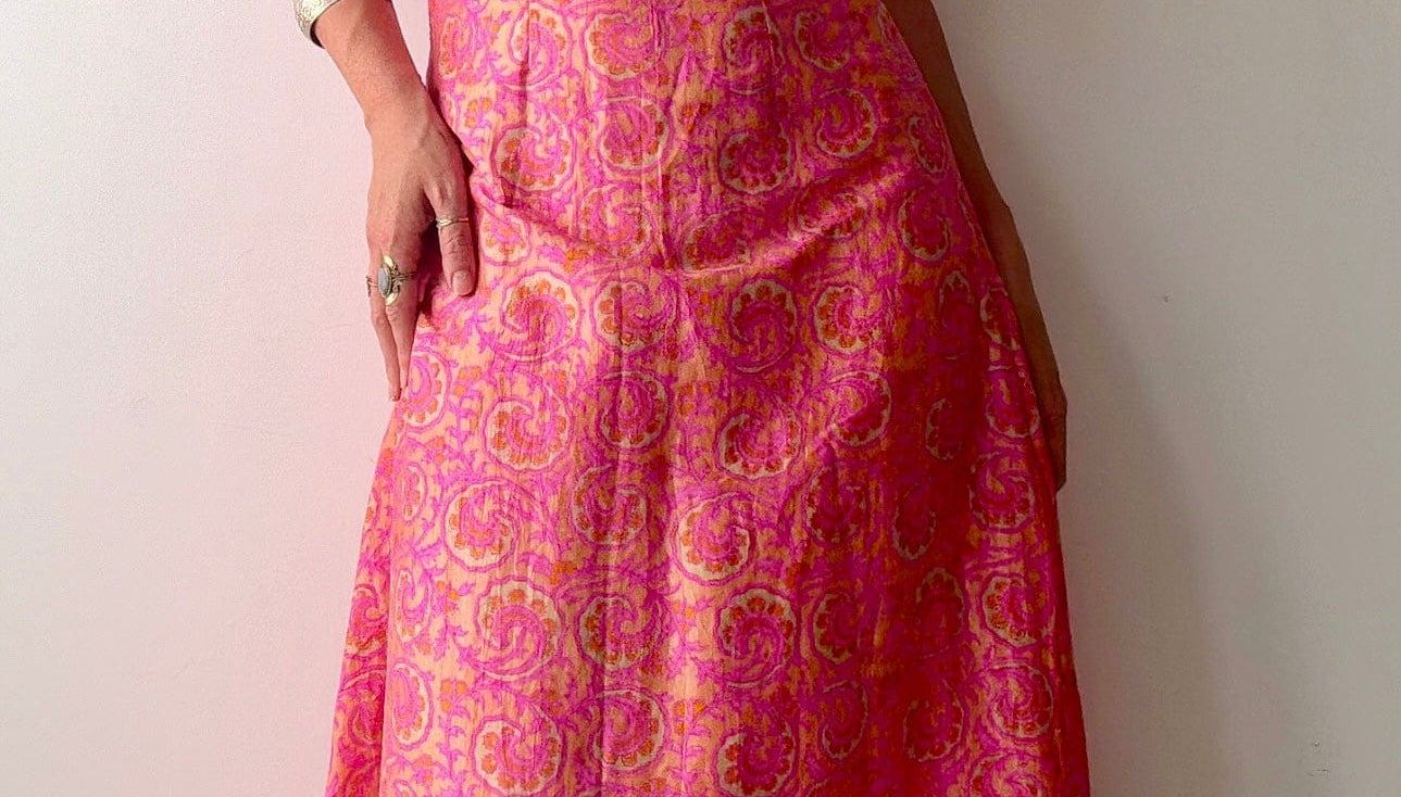 Aria Vintage Pink Swell Dress, Sistergolden, Sistergolden
