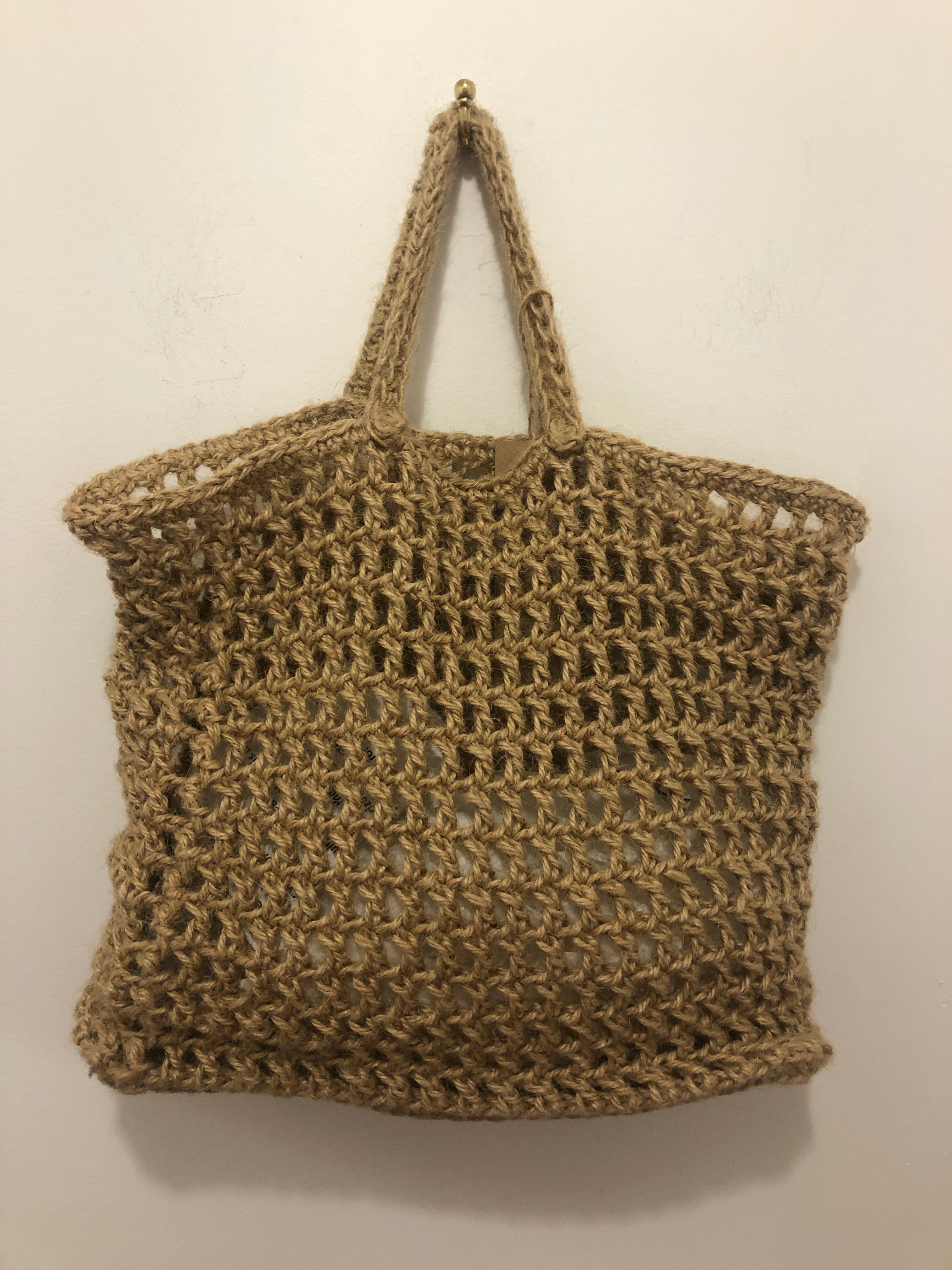 SisterGolden Bags Belarus Handmade Jute Bag