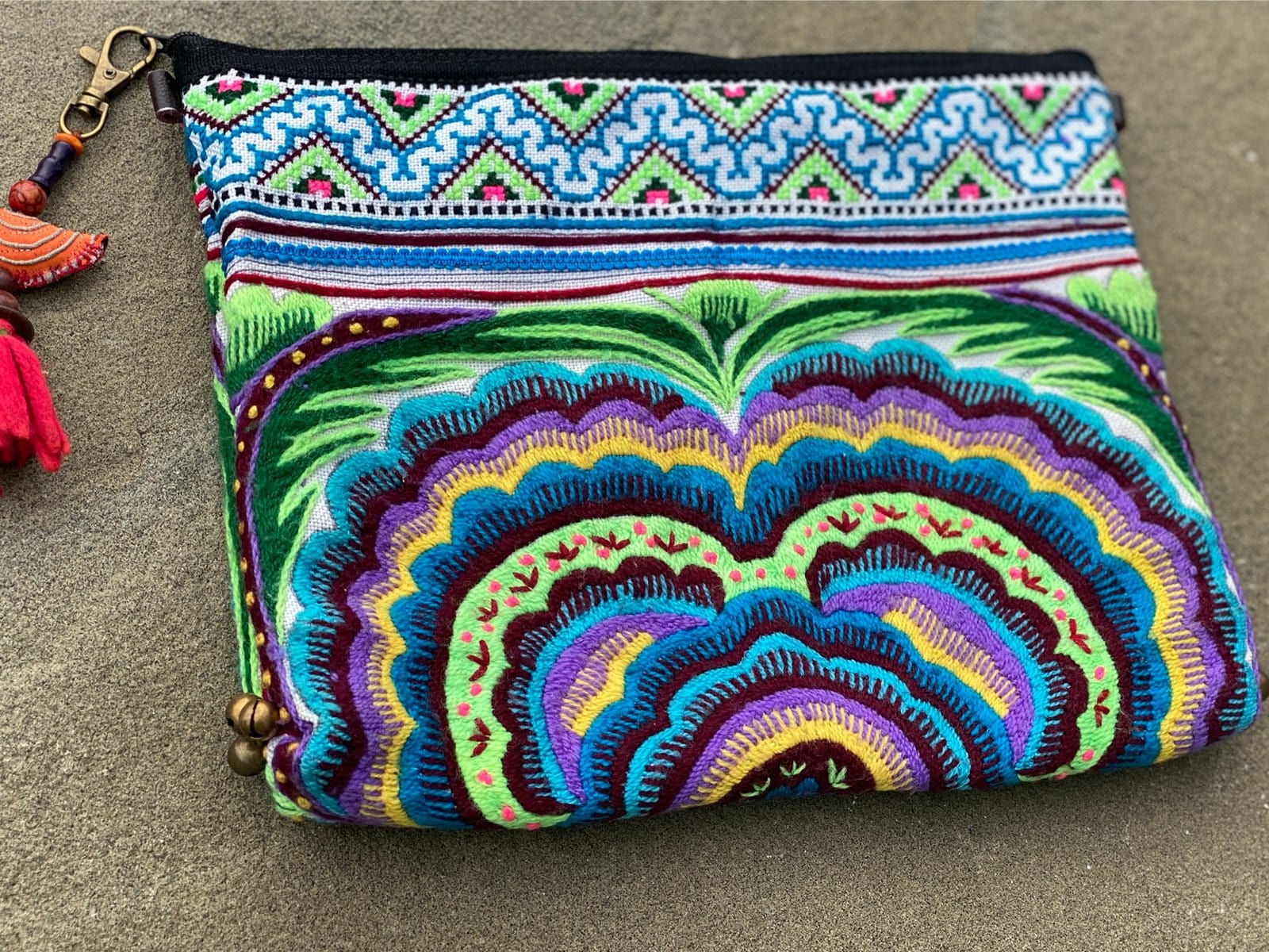 SisterGolden Bags Hmong Aura Clutch