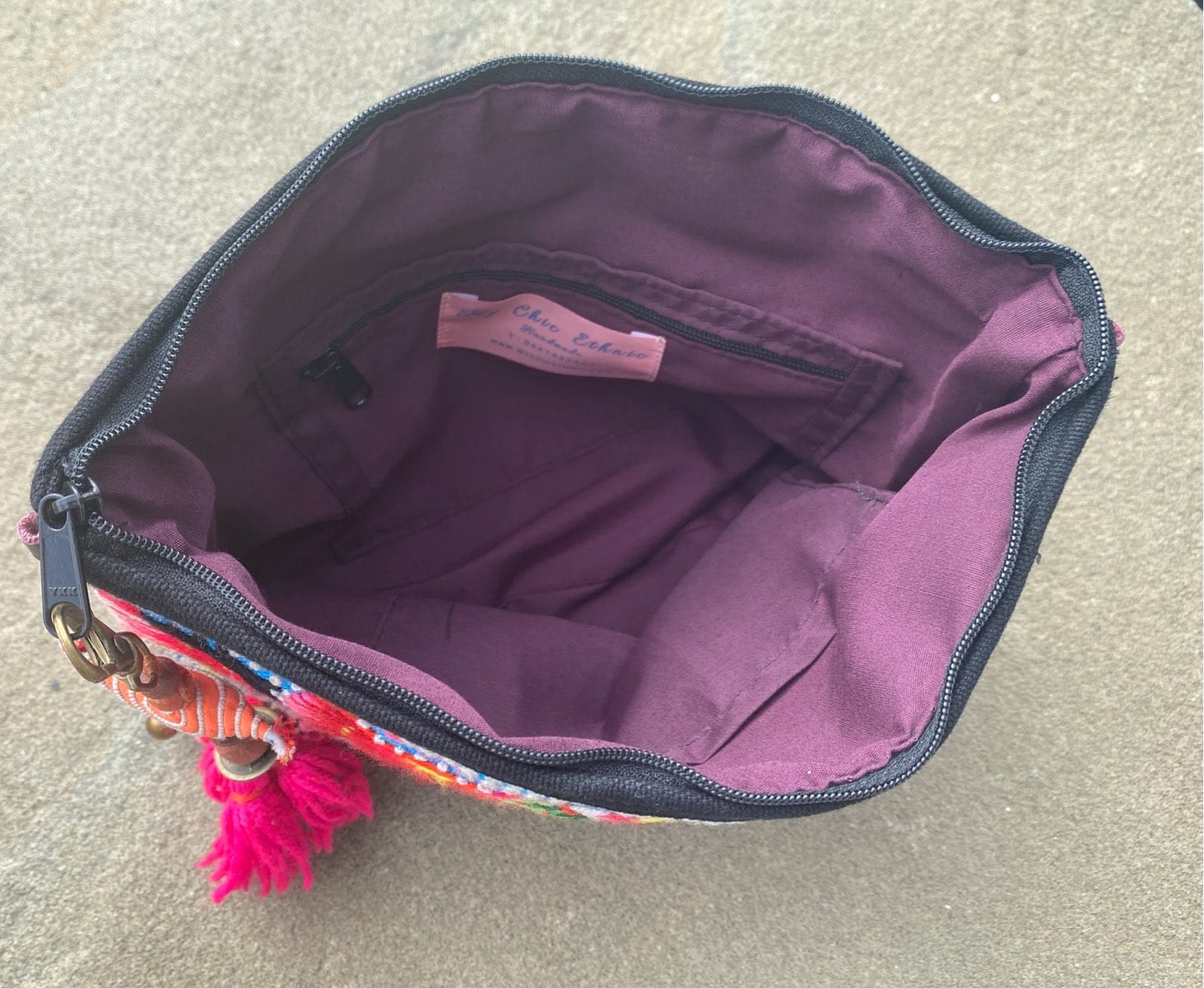 SisterGolden Bags Hmong Dragon Clutch