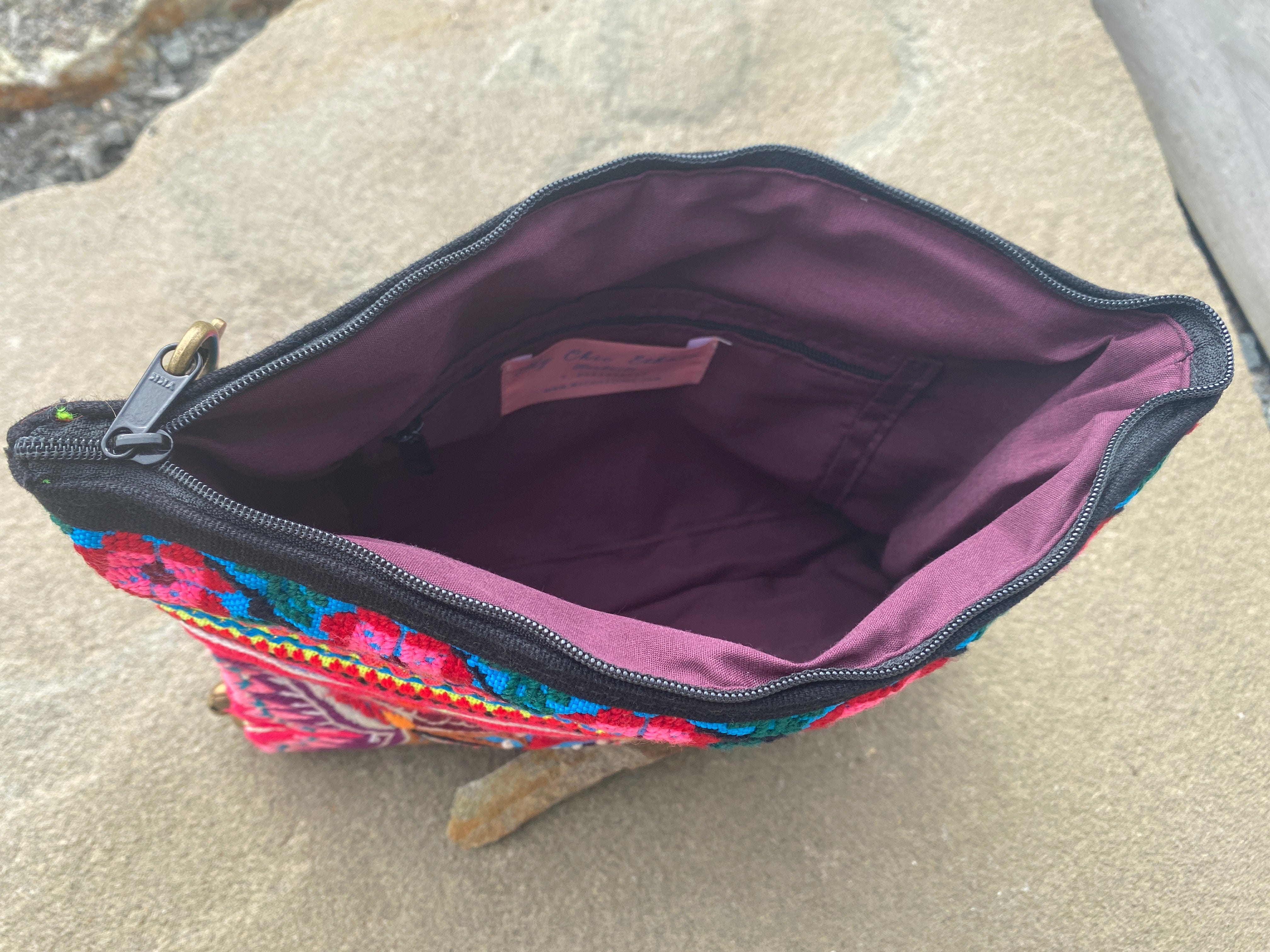 SisterGolden Bags Hmong Flower Clutch