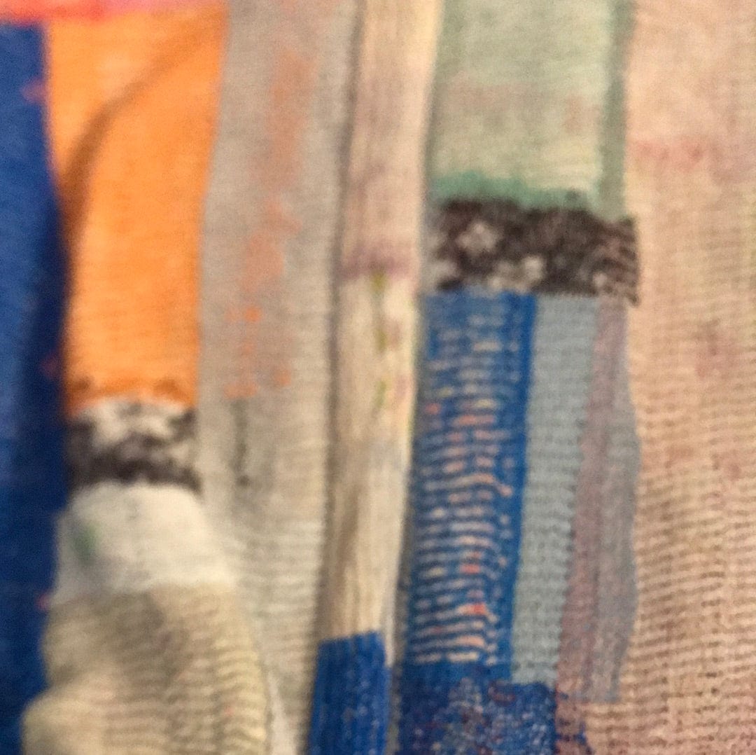 SisterGolden Bags Patches Vintage Kantha Bag Large