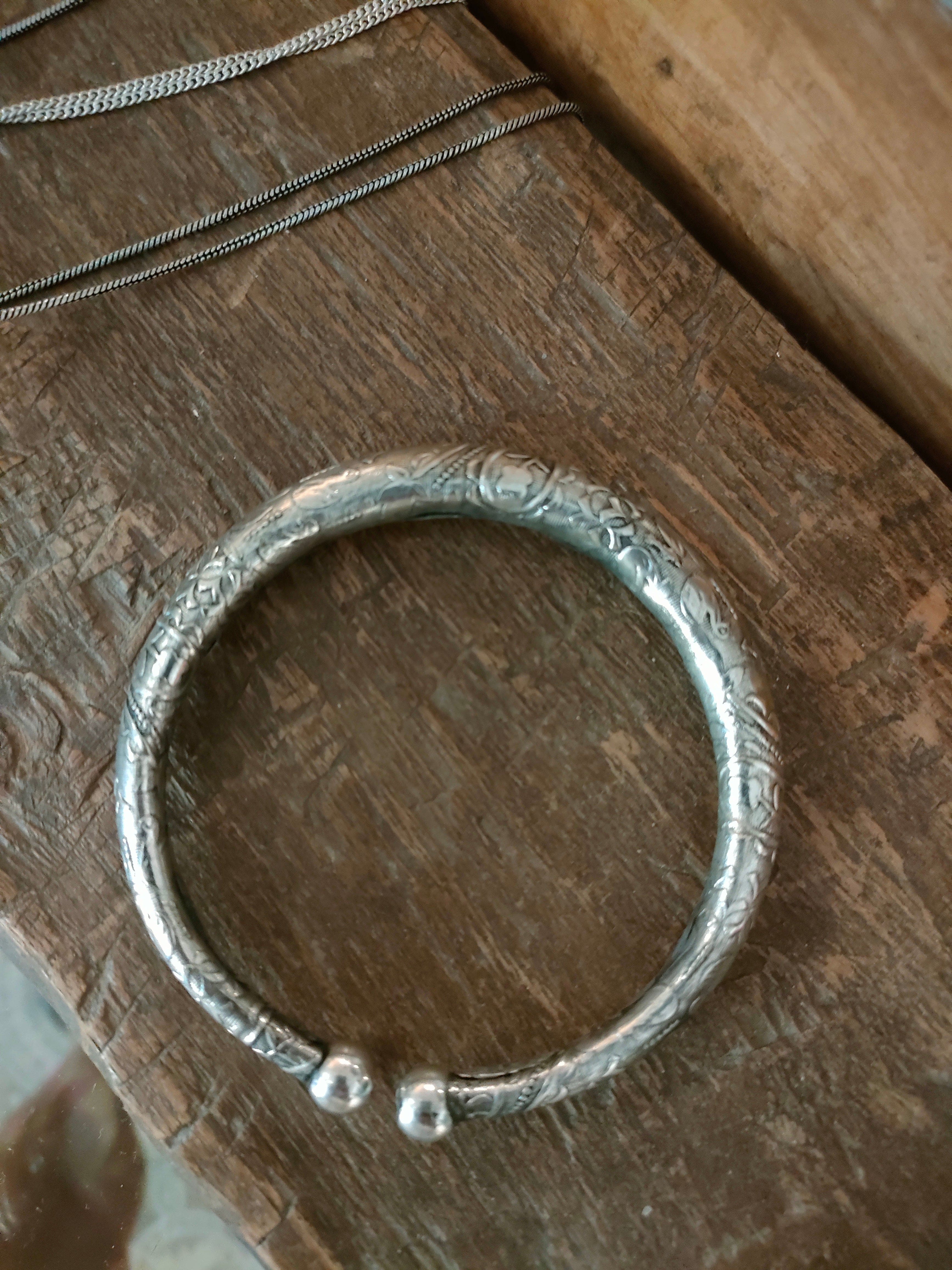 Sistergolden Bangle Raul Silver Plated Bangle