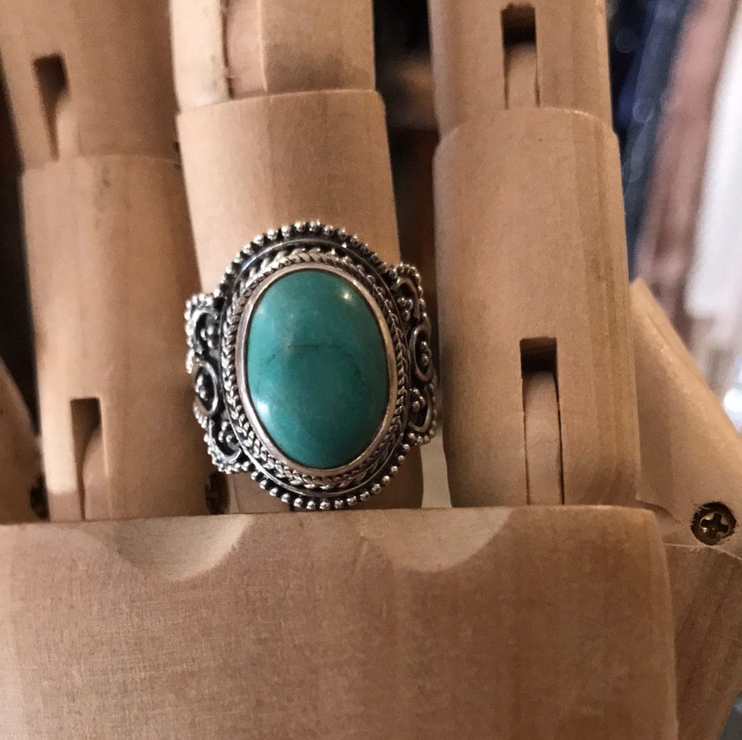 SisterGolden Bihana Turquoise Gemstone Ring