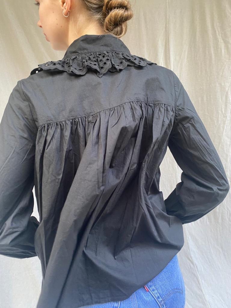 Sistergolden Blouse Skall Studio Marina Blouse Black