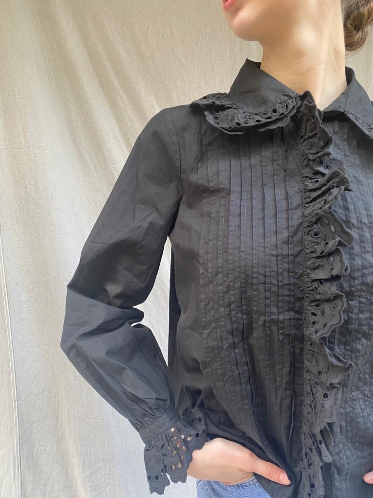 Sistergolden Blouse Skall Studio Marina Blouse Black