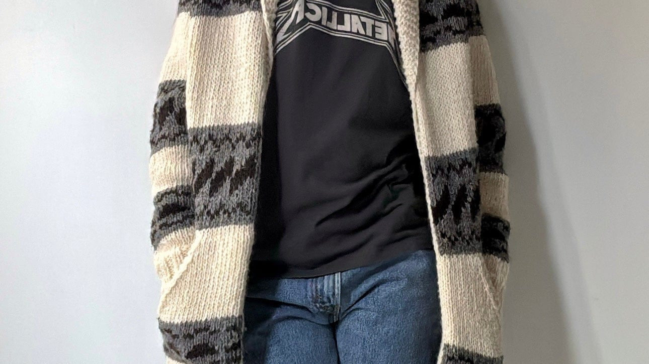 Bodhi Hand Knitted Cardi, Sistergolden, Sistergolden