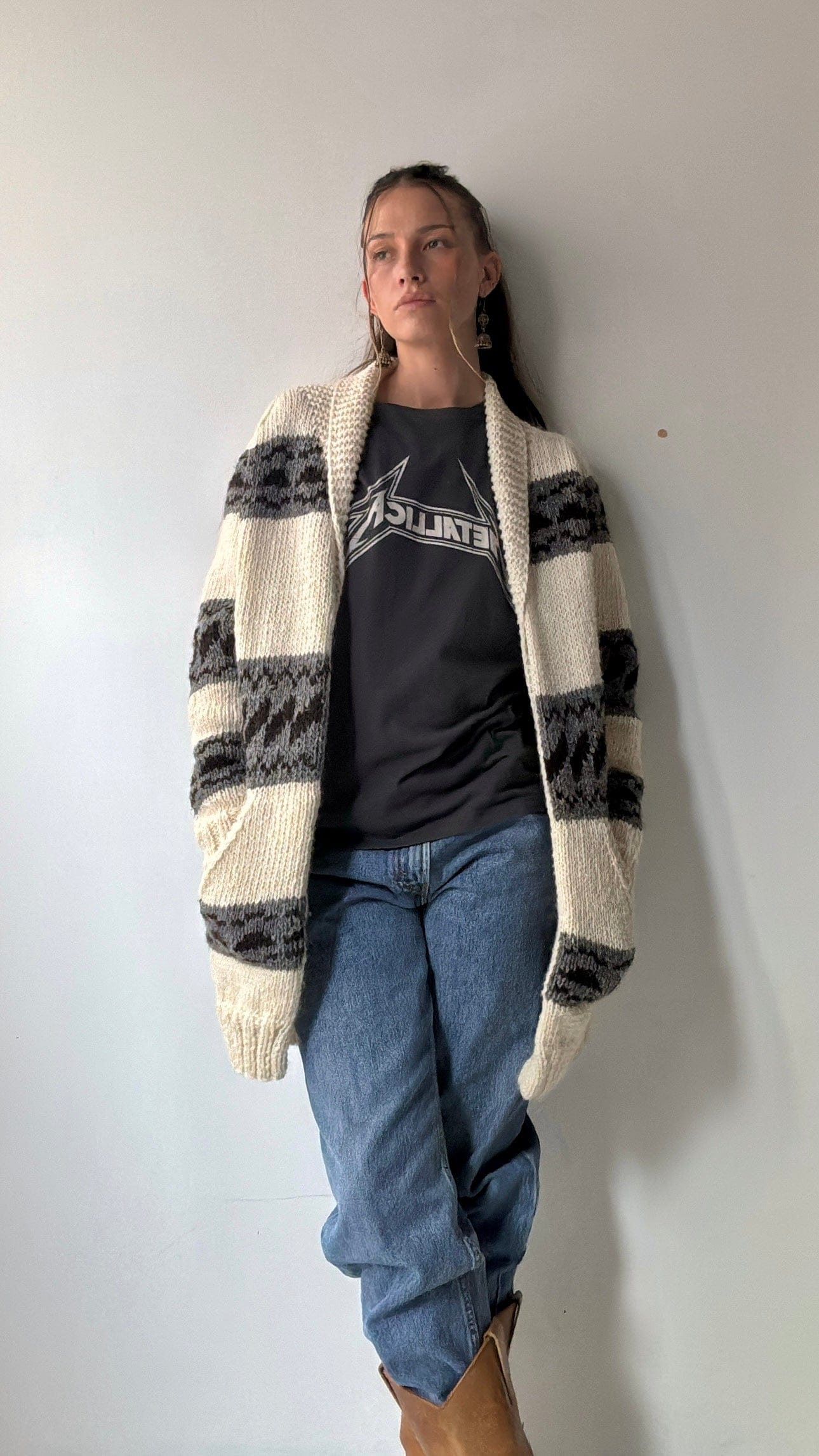Bodhi Hand Knitted Cardi, Sistergolden, Sistergolden