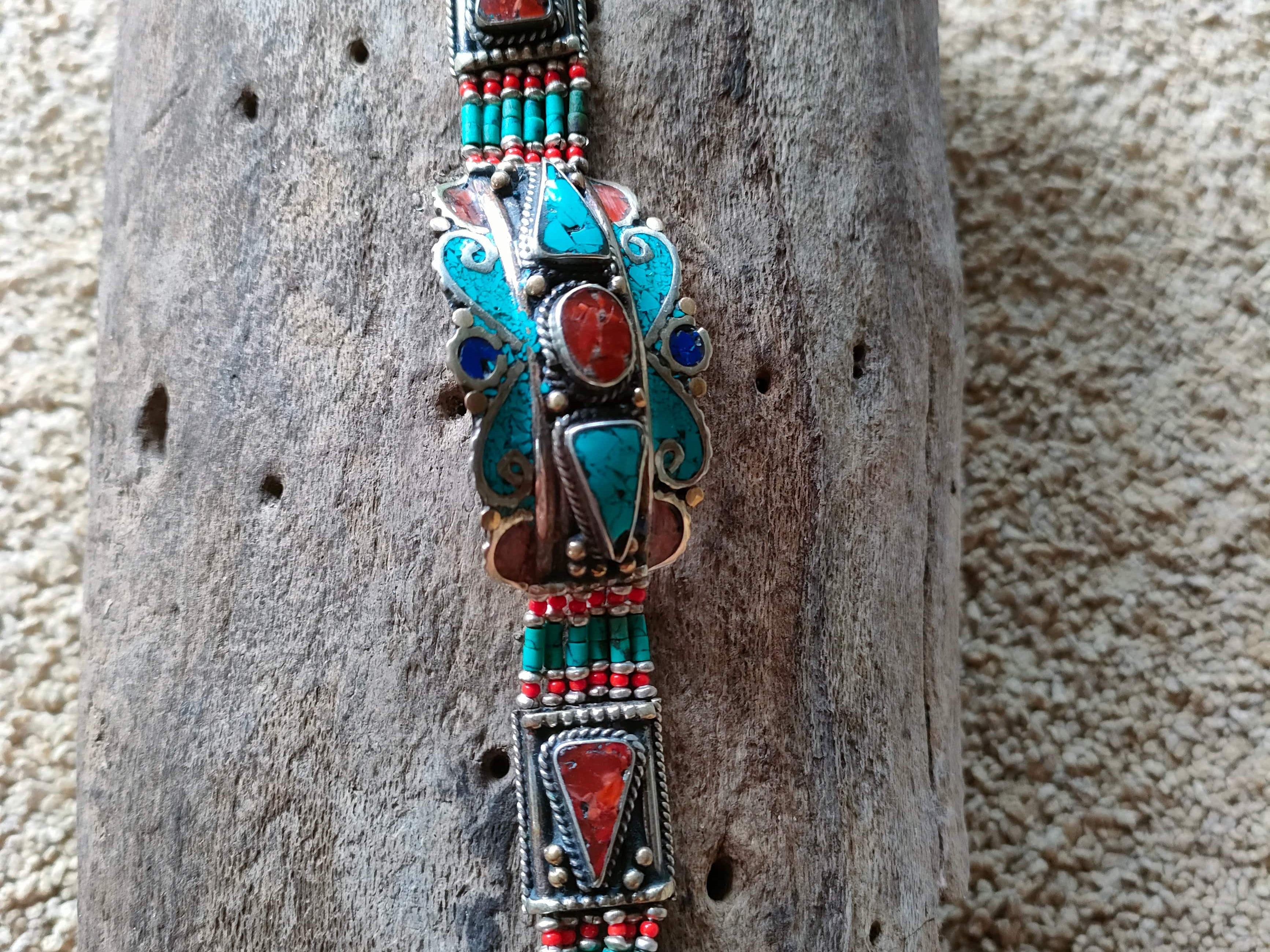 SisterGolden Bracelet Tibetan Tribal Bracelet #5
