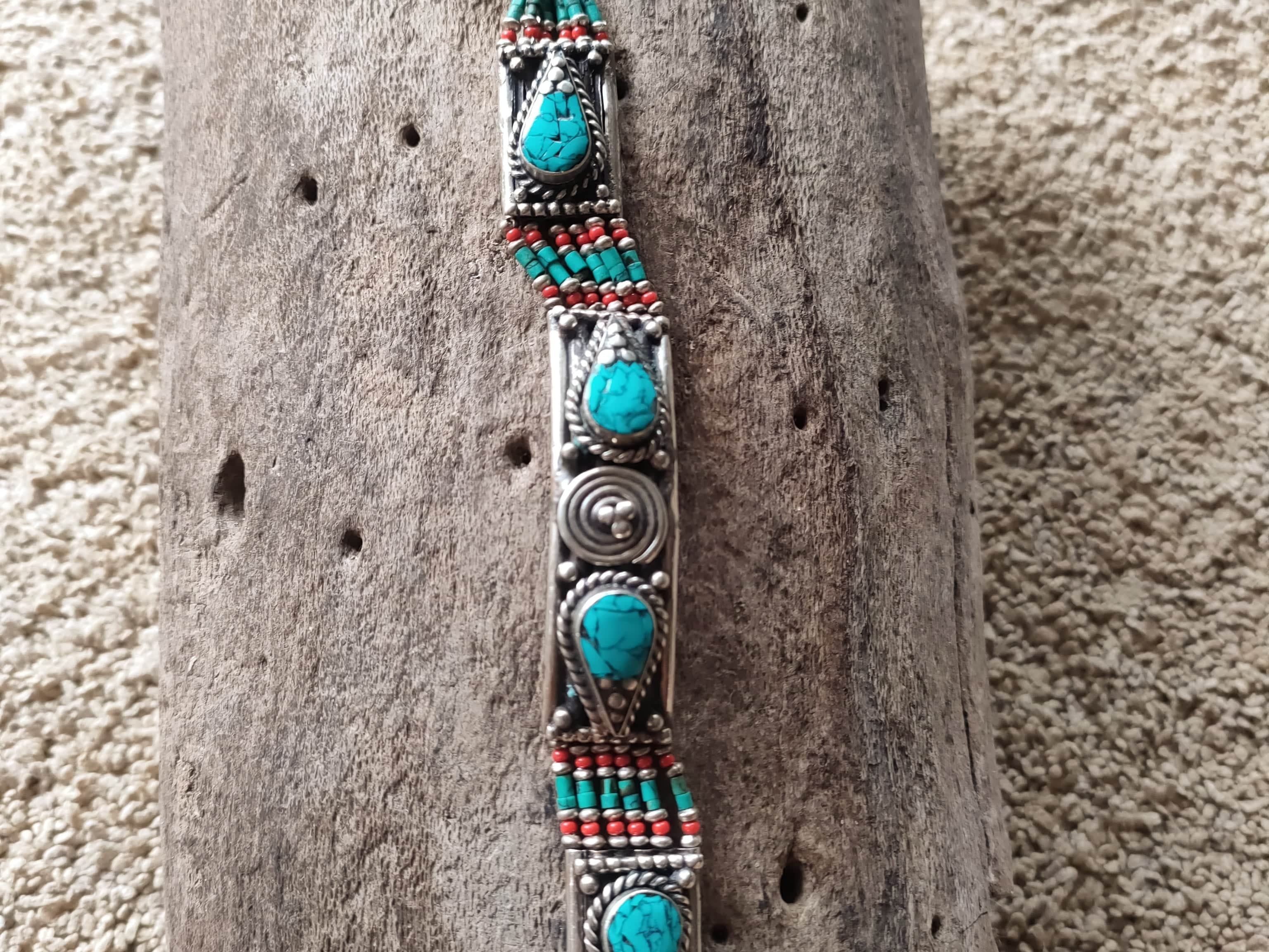 SisterGolden Bracelet Tibetan Tribal Bracelet #9