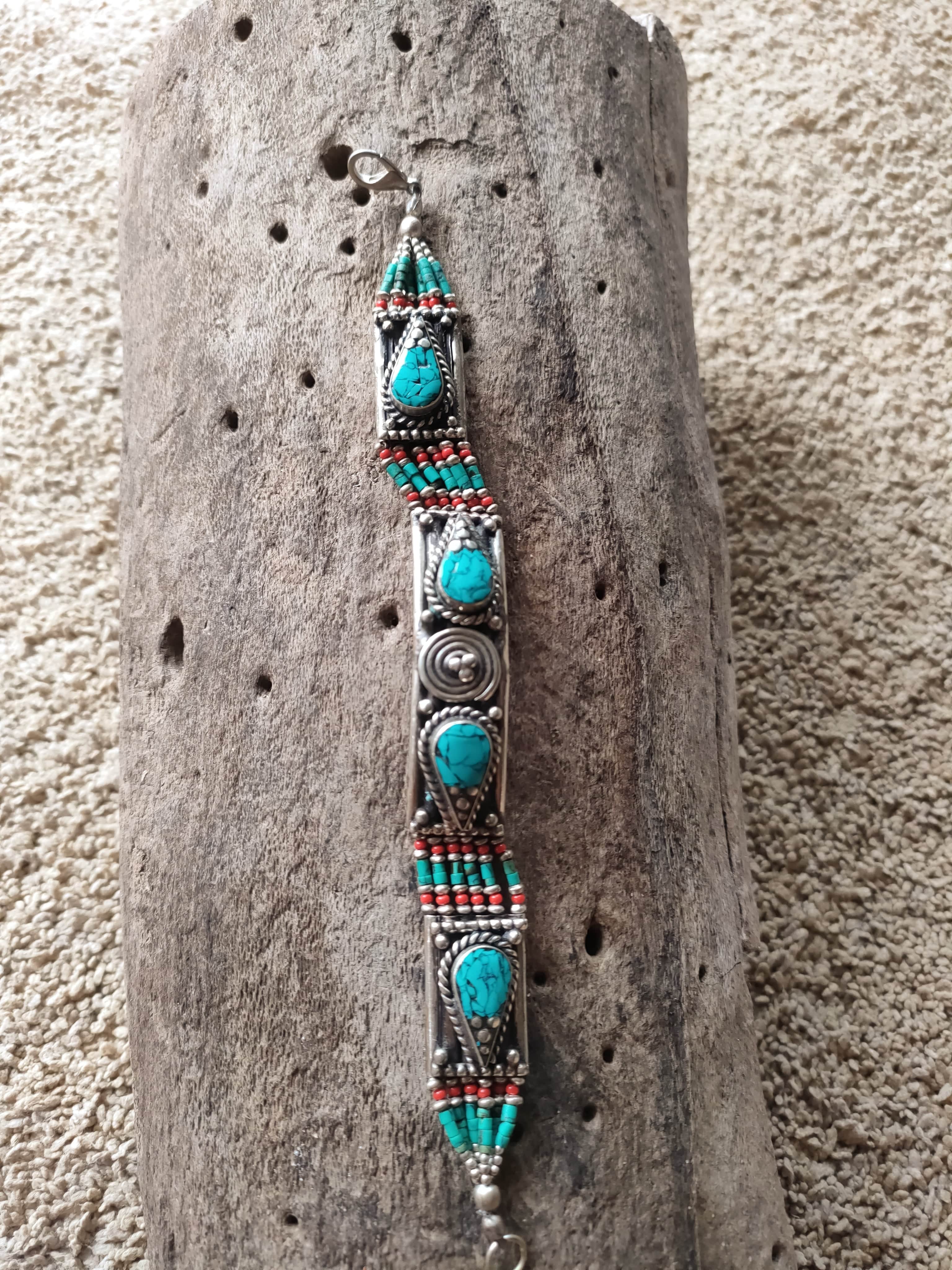 SisterGolden Bracelet Tibetan Tribal Bracelet #9