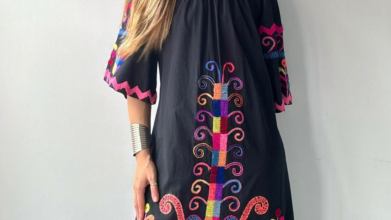 Sistergolden Cabo Vintage Mexican Dress